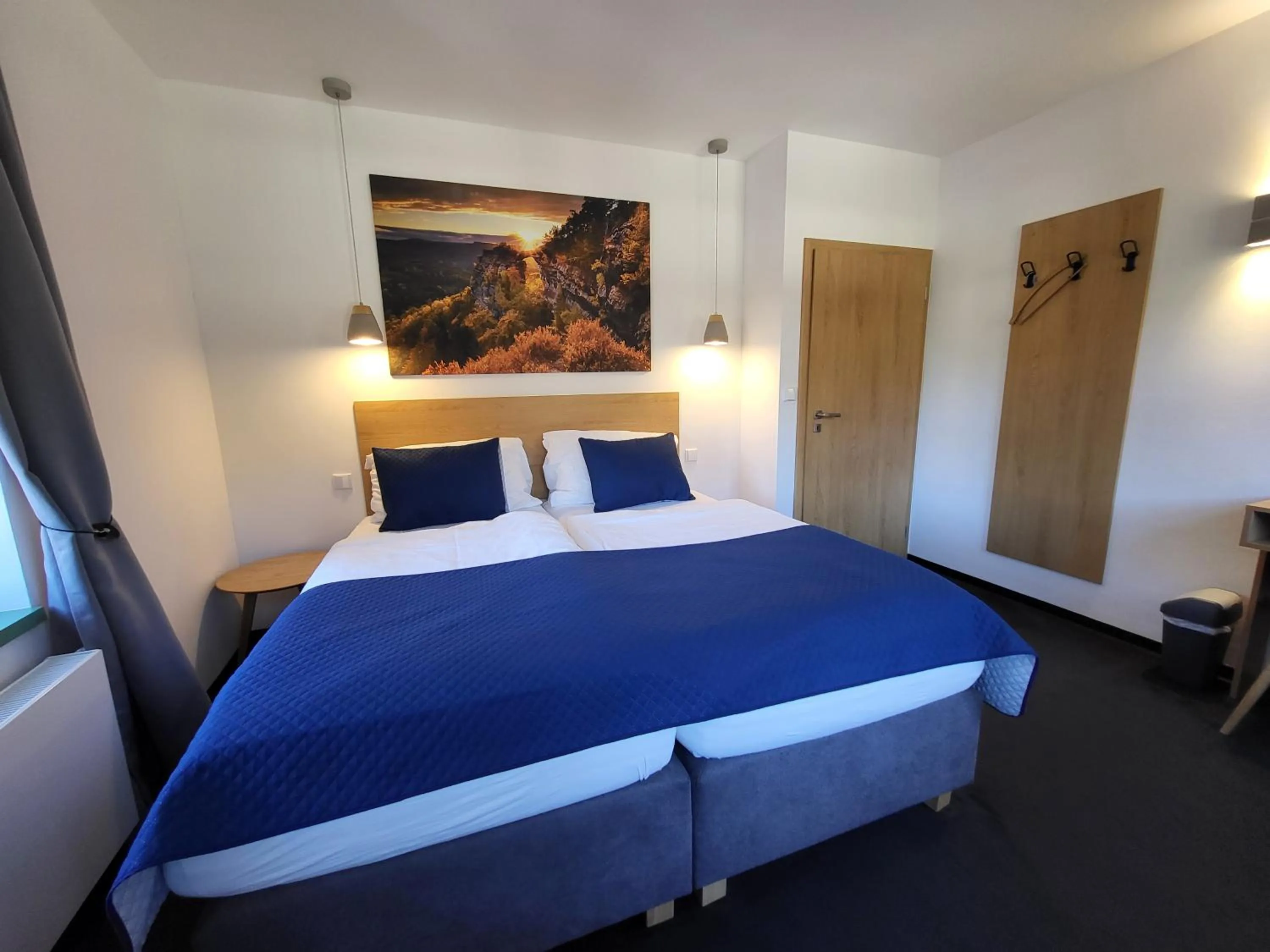 Bedroom, Bed in Pension Jitřenka Hřensko - Breakfast Included & Free Parking