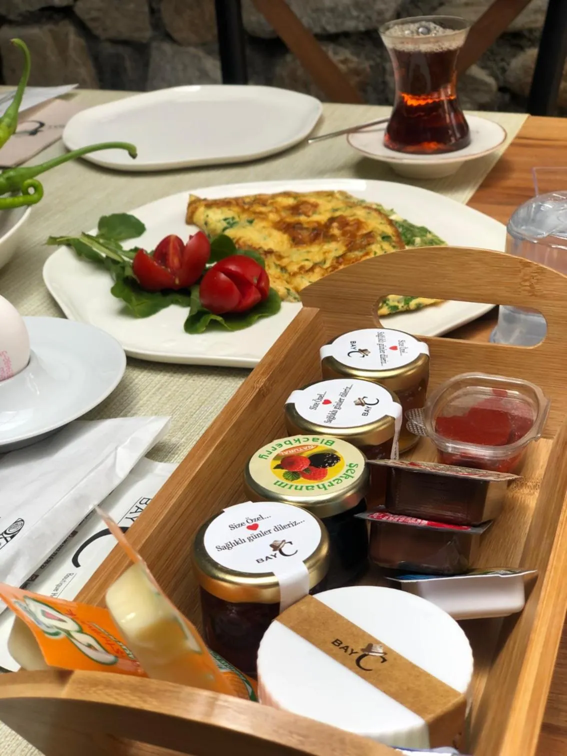 Breakfast in Trilye Bay C Konak