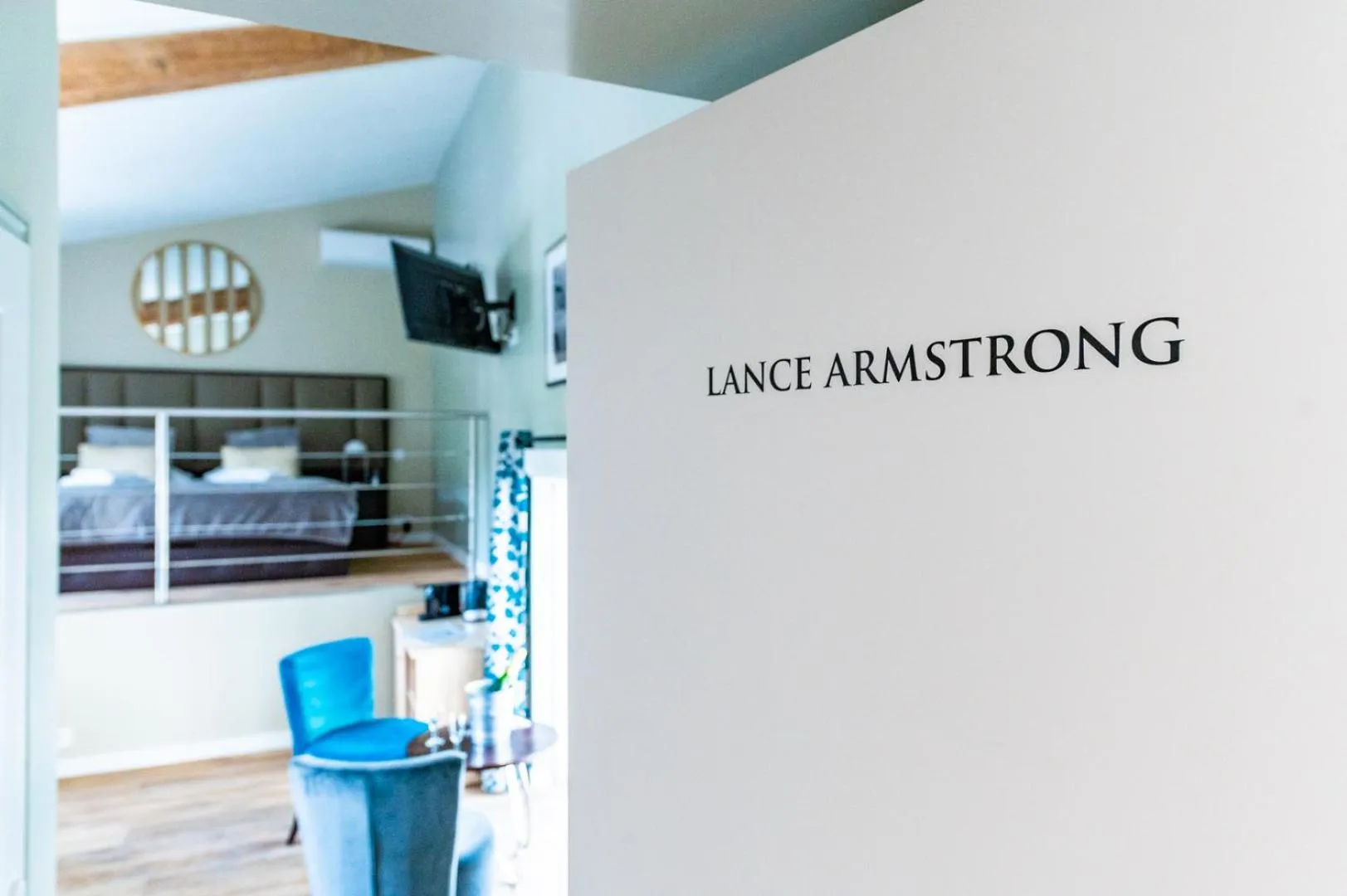 Bedroom in Hôtel & SPA Ventoux Provence "Domaine des Tilleuls"