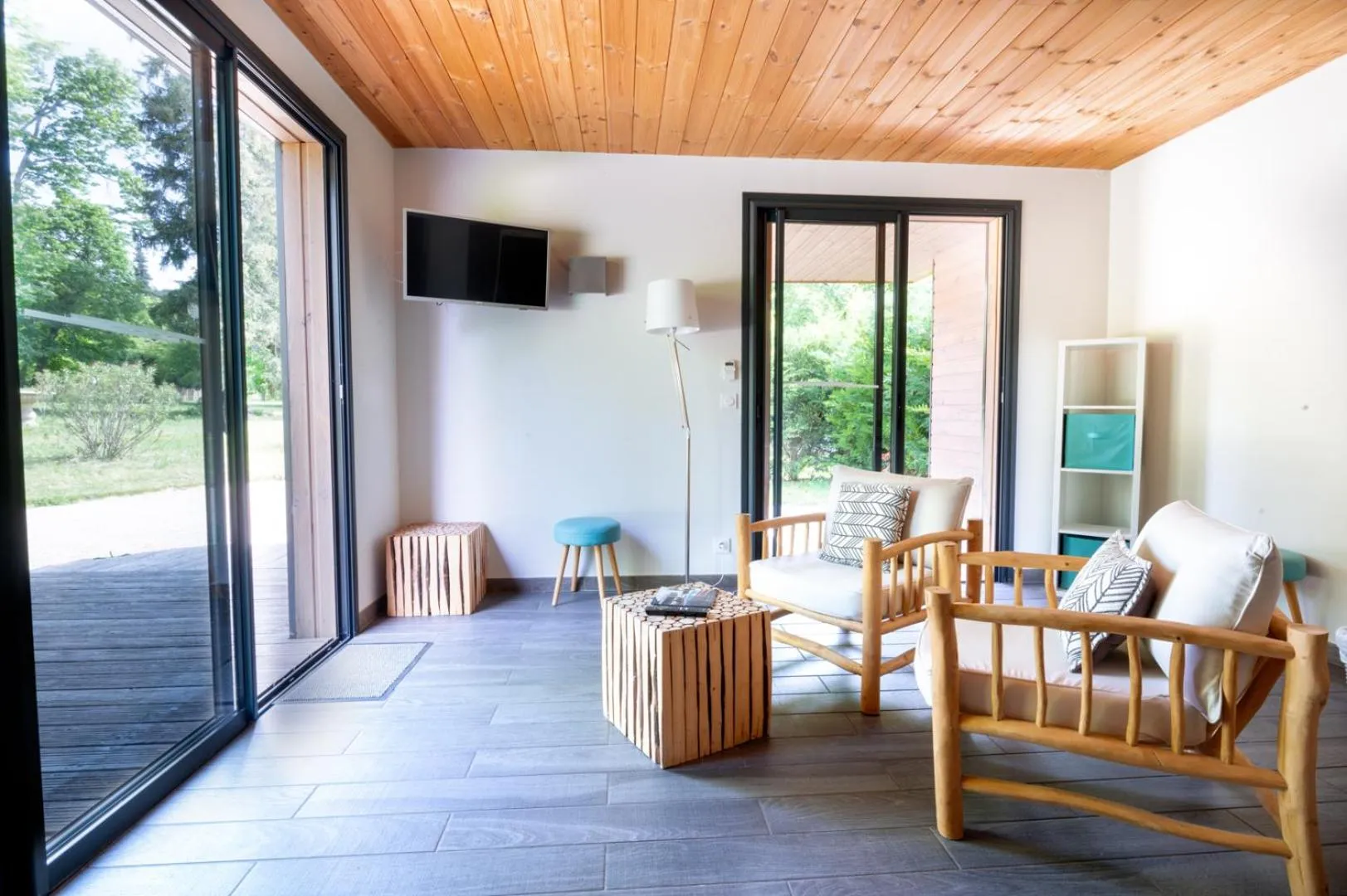 Living room in Hôtel & SPA Ventoux Provence "Domaine des Tilleuls"