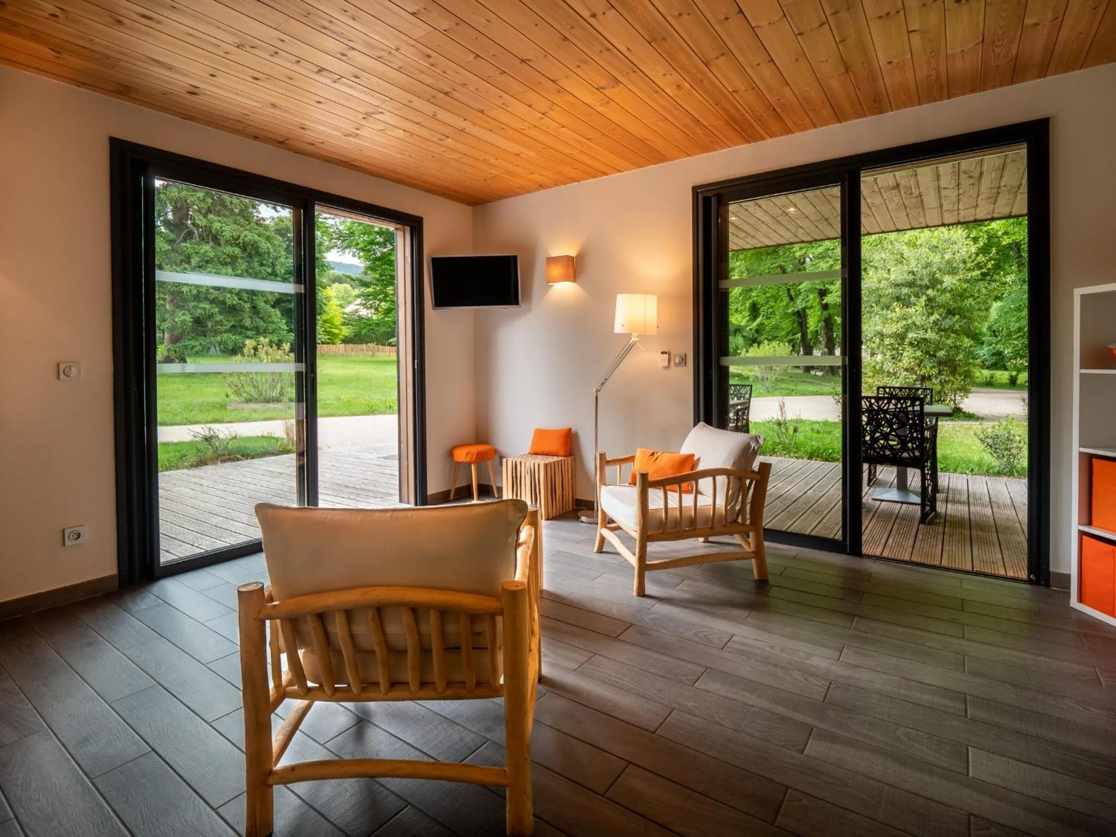 View (from property/room) in Hôtel & SPA Ventoux Provence "Domaine des Tilleuls"