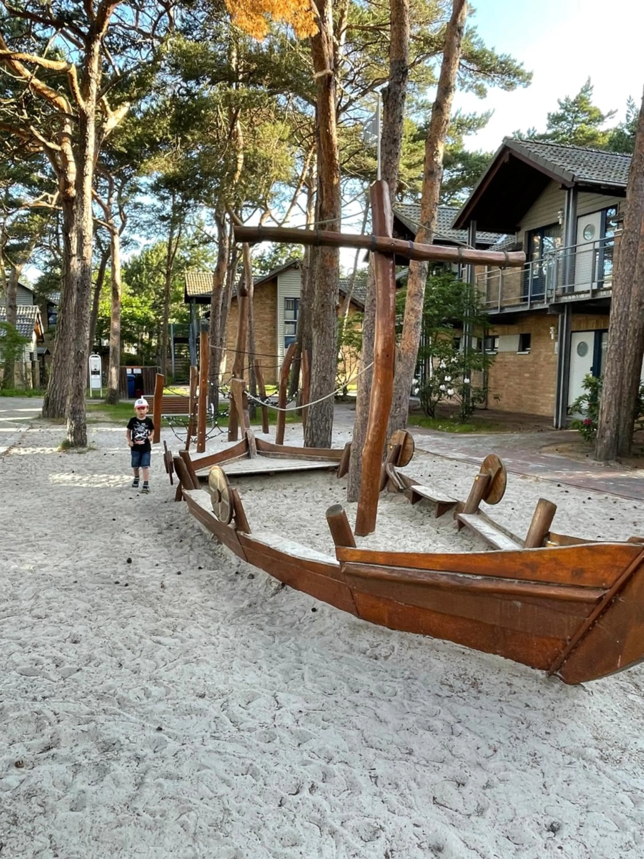 Children play ground in Aquamaris Strandresidenz Rügen