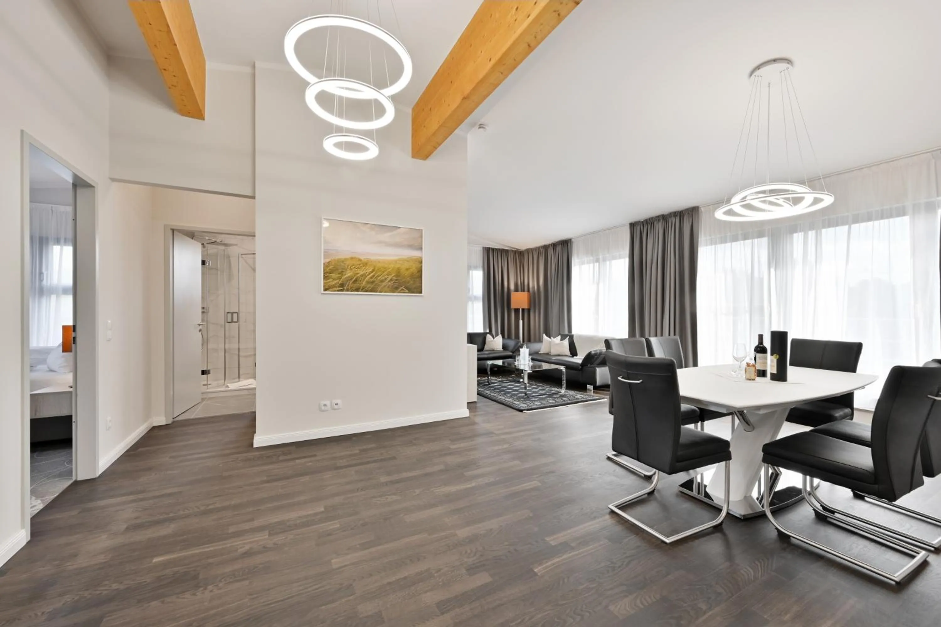 Living room in Aquamaris Strandresidenz Rügen