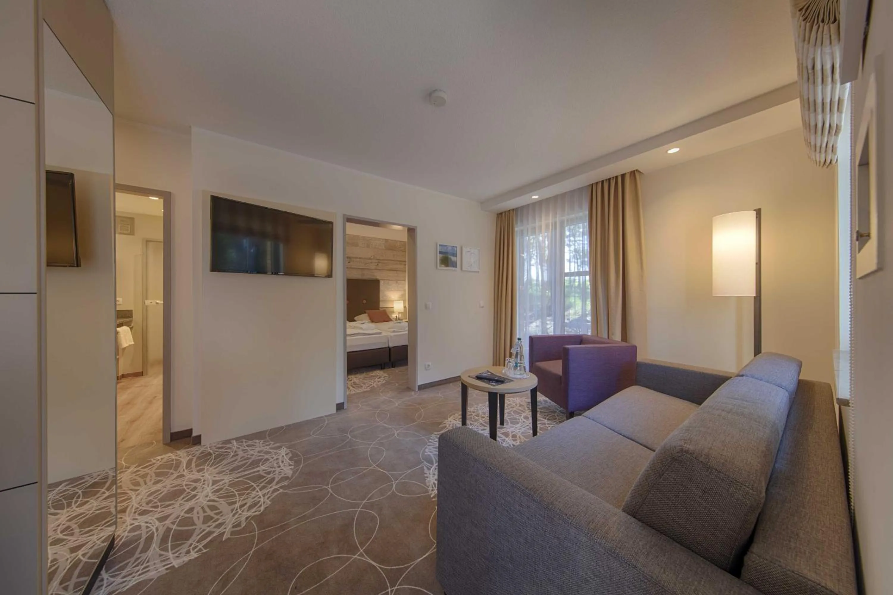 Living room in Aquamaris Strandresidenz Rügen