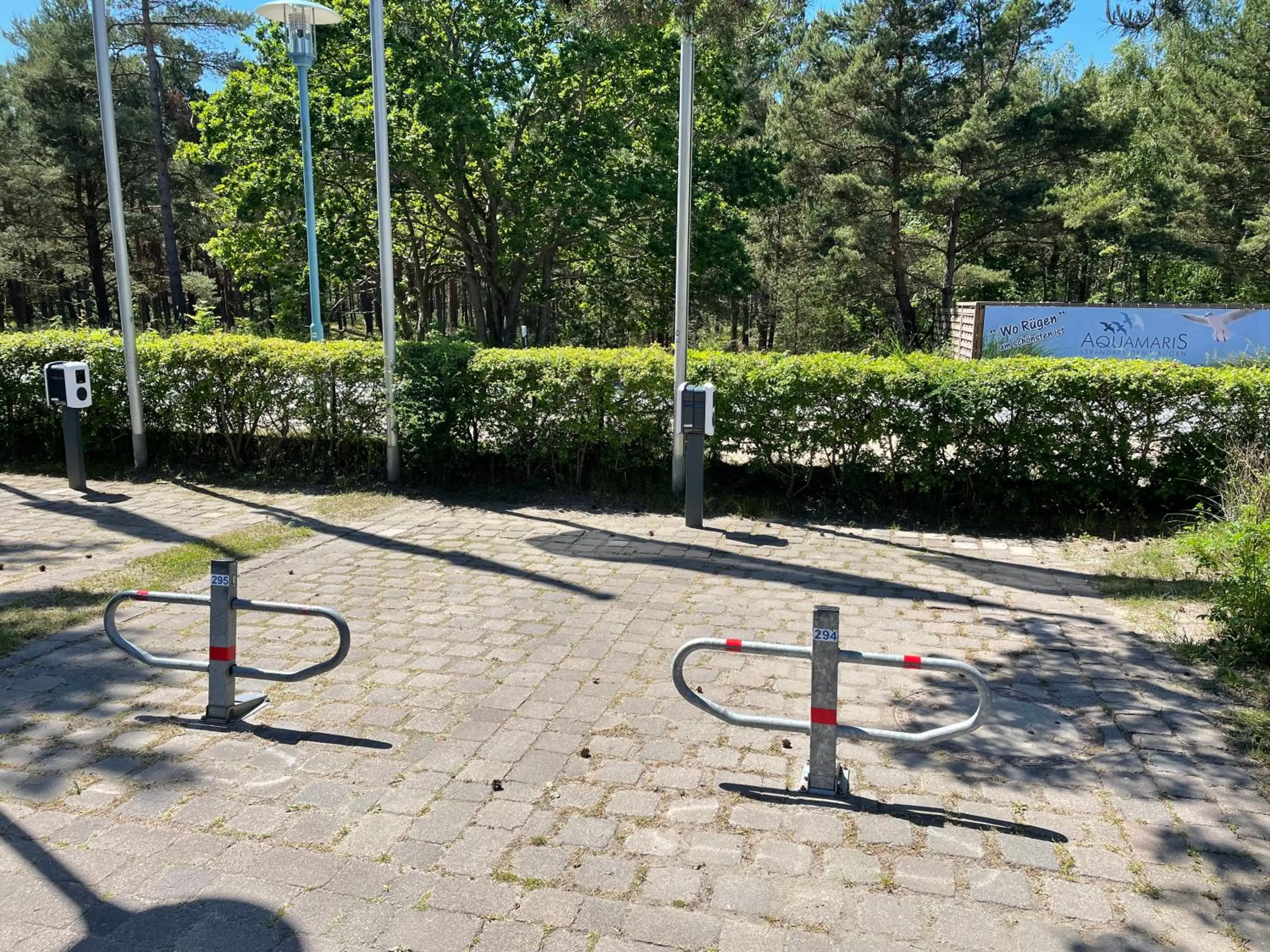 Parking in Aquamaris Strandresidenz Rügen