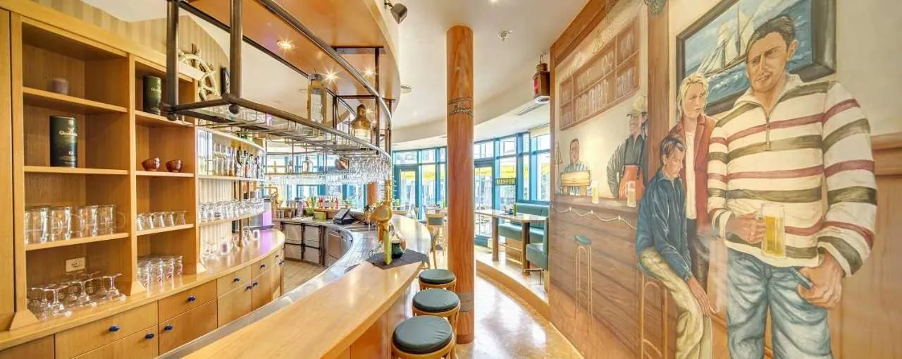 Lounge or bar in Aquamaris Strandresidenz Rügen