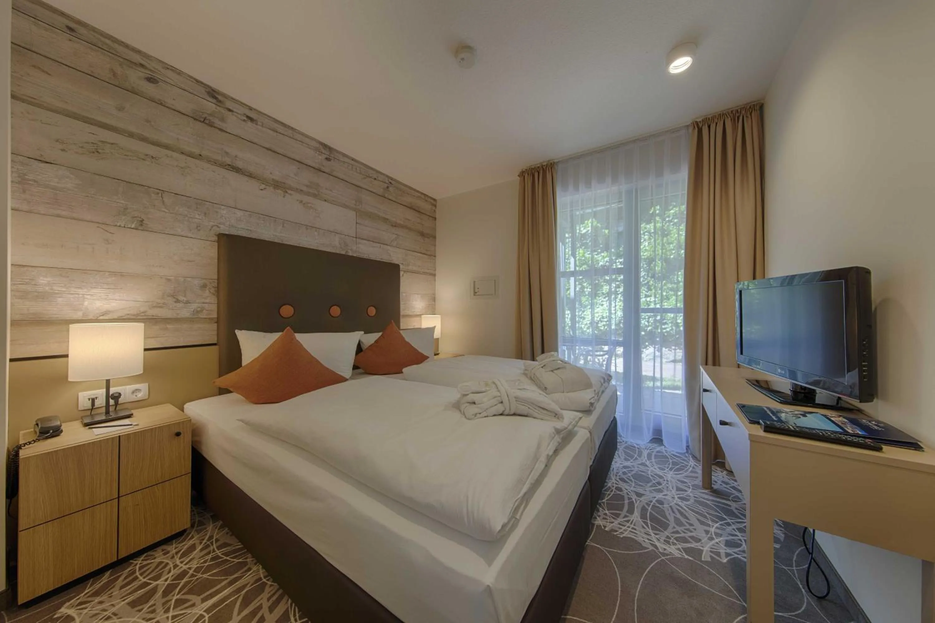 Bedroom, Bed in Aquamaris Strandresidenz Rügen