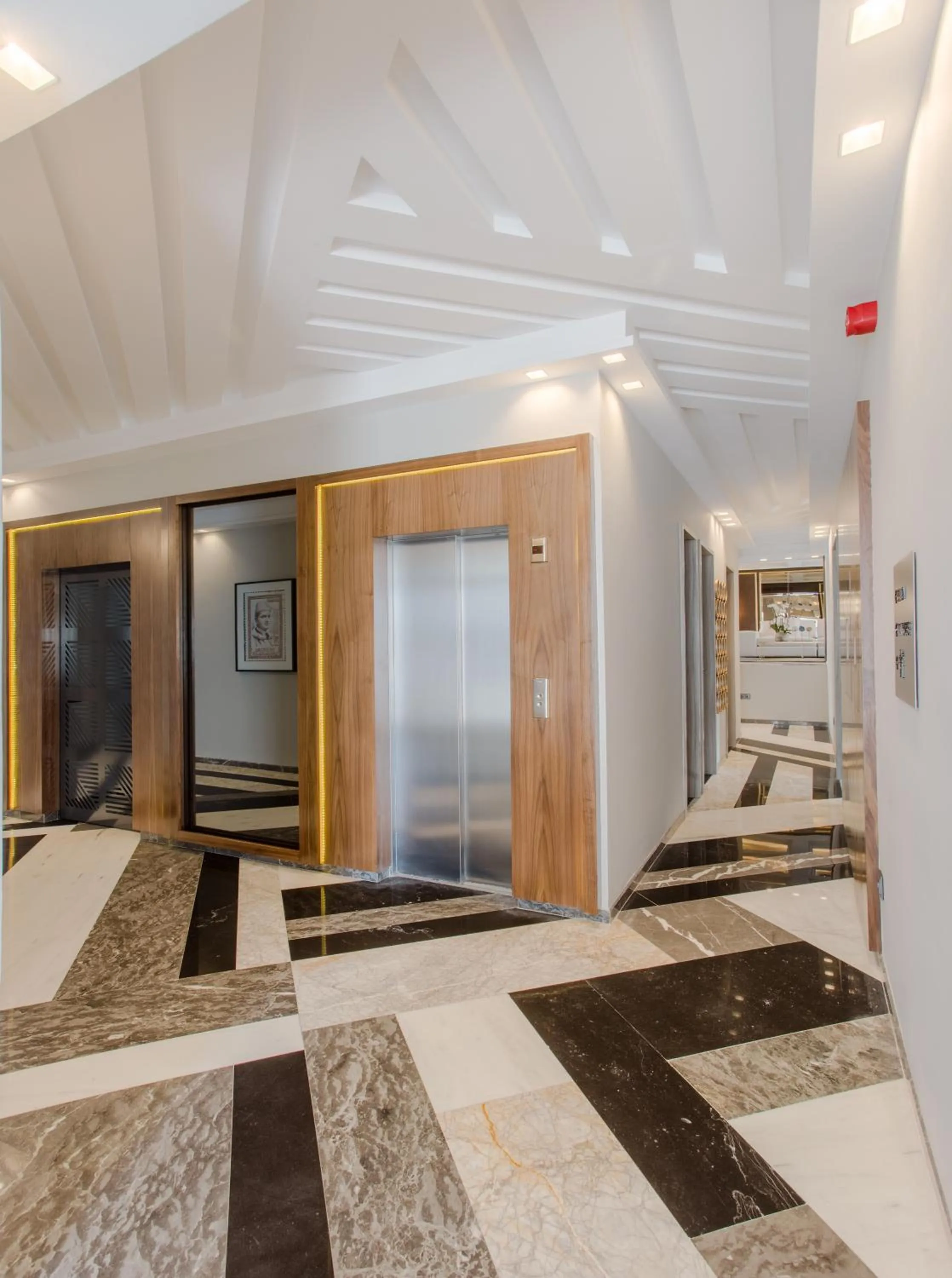 Lobby or reception in Makass Appart Hotel