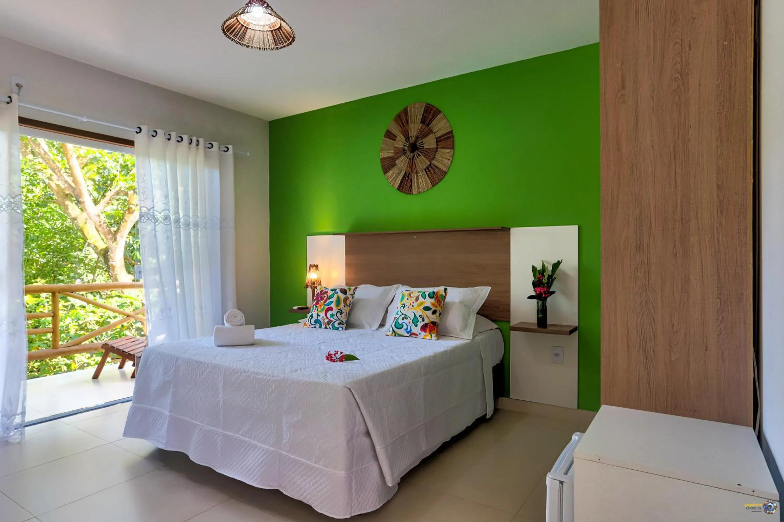 Photo of the whole room, Bed in Pousada Terra Mar Way