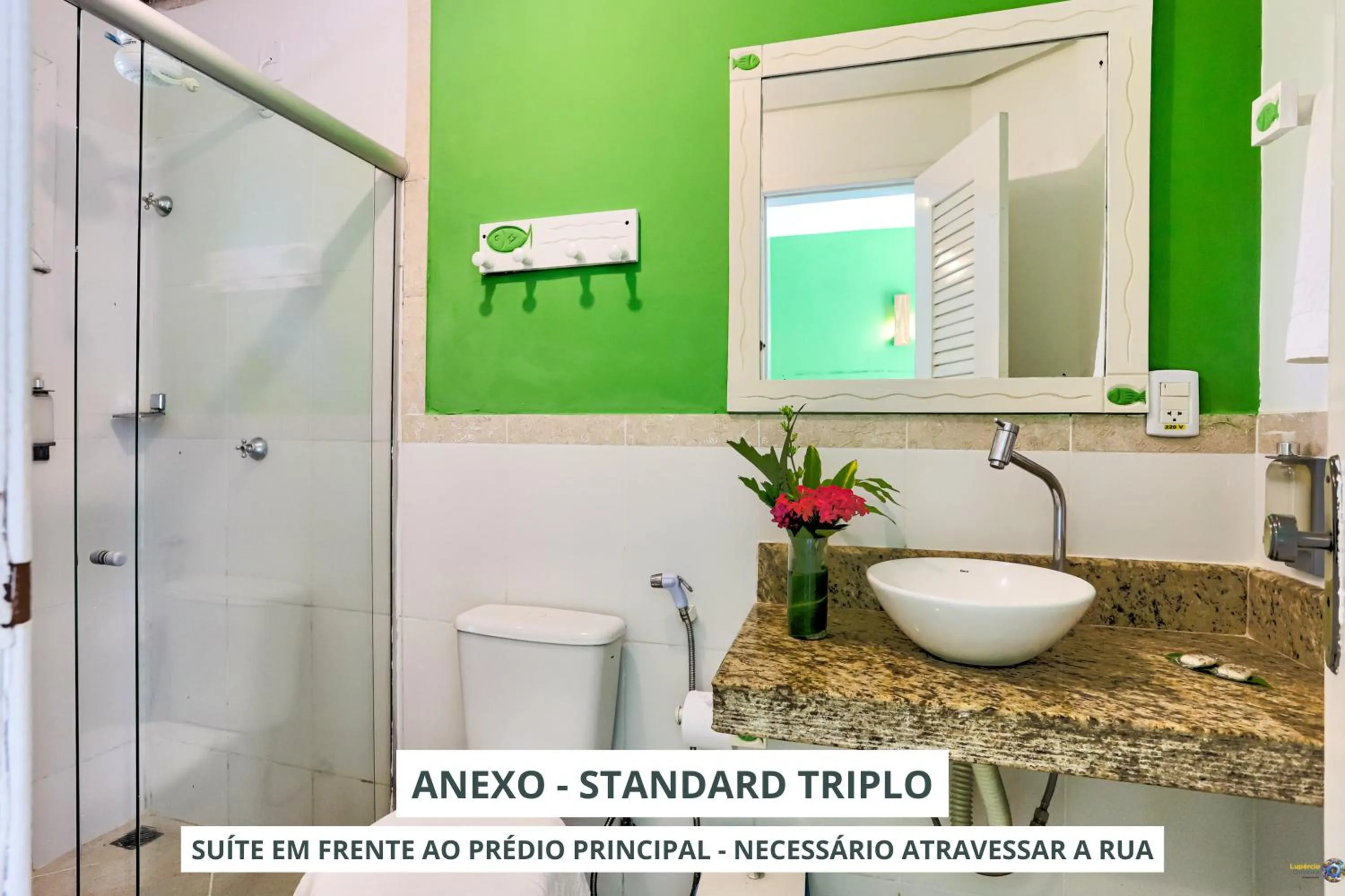 Bathroom in Pousada Terra Mar Way