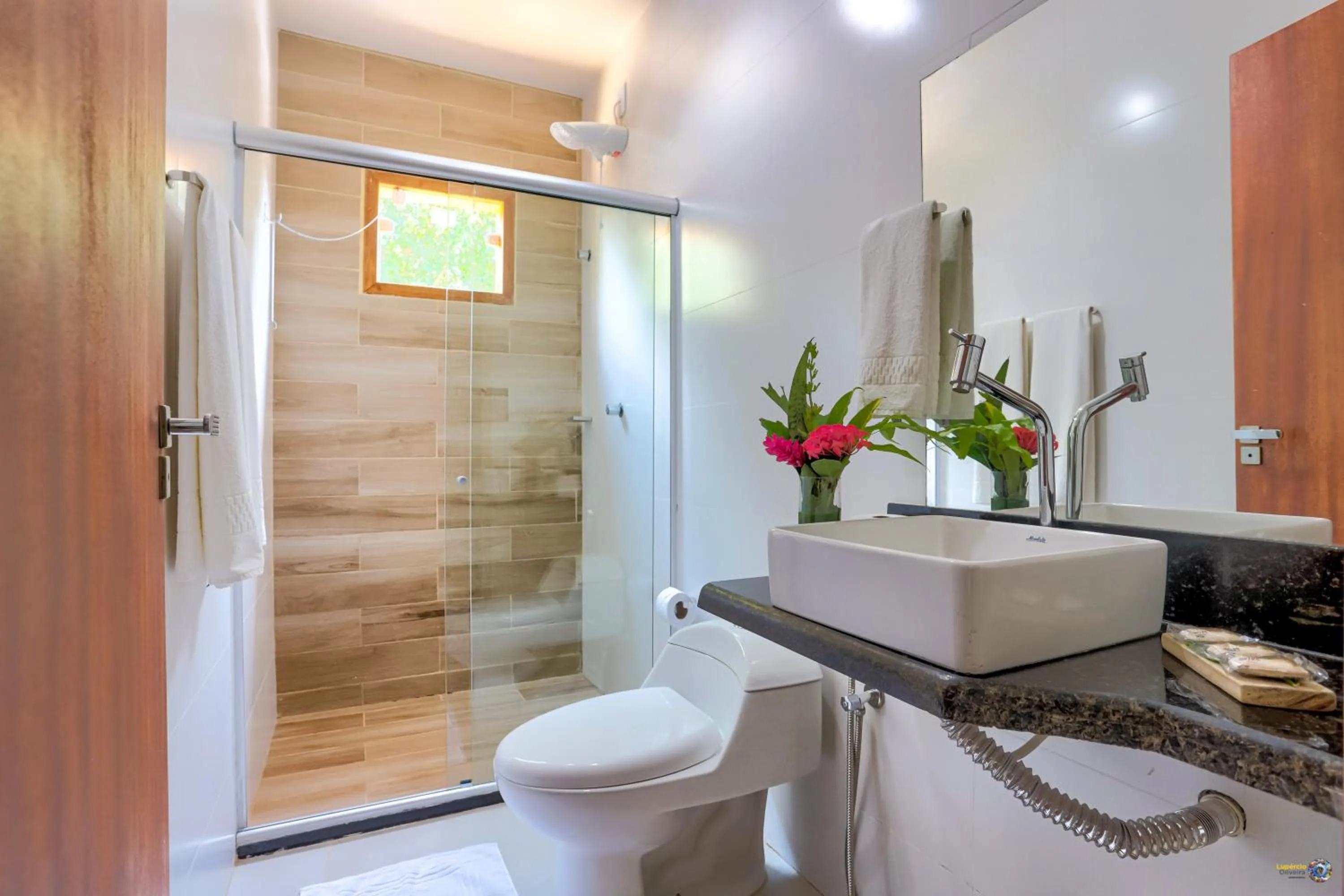 Bathroom in Pousada Terra Mar Way