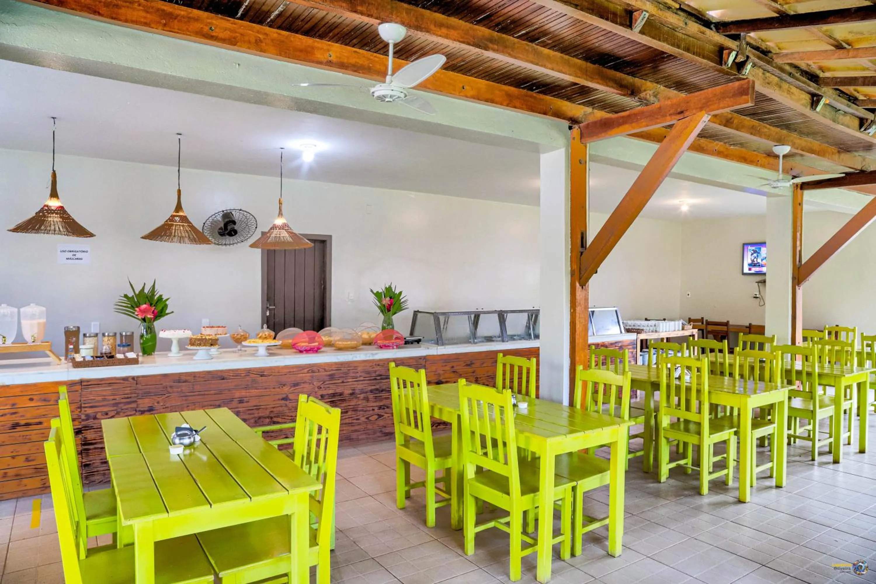 Breakfast in Pousada Terra Mar Way