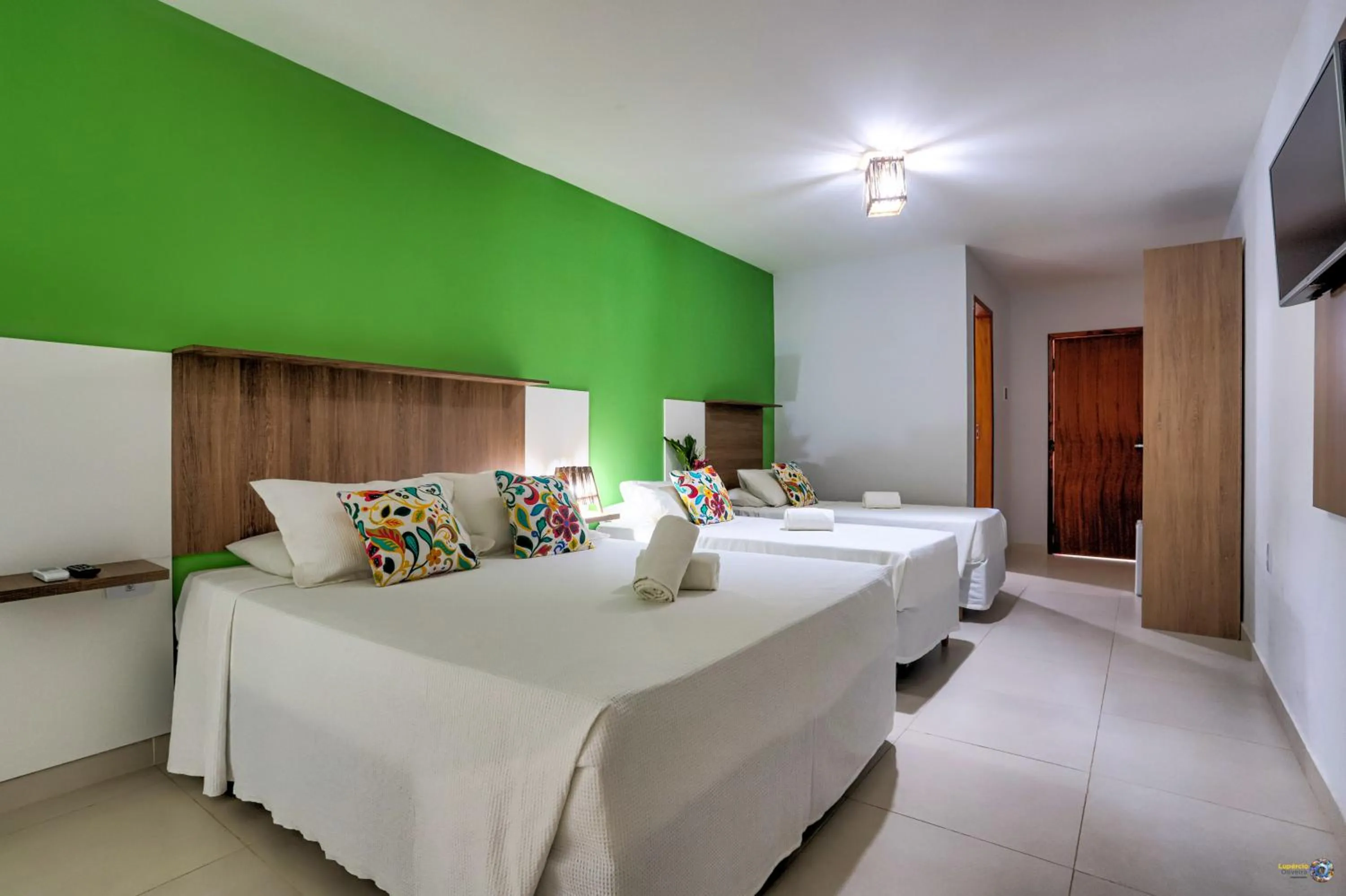 Photo of the whole room, Bed in Pousada Terra Mar Way