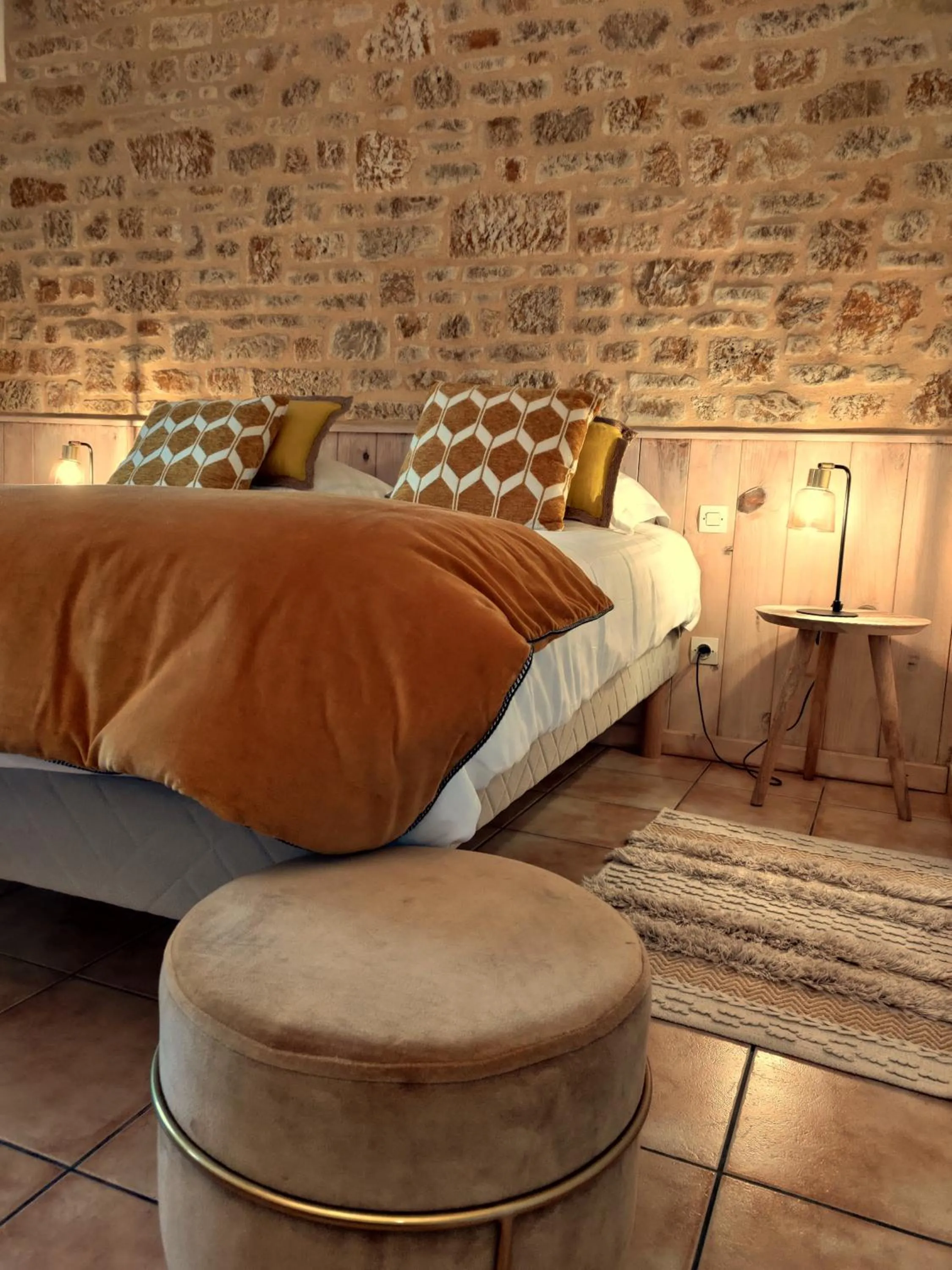 Bedroom, Bed in Le Clos Vallis