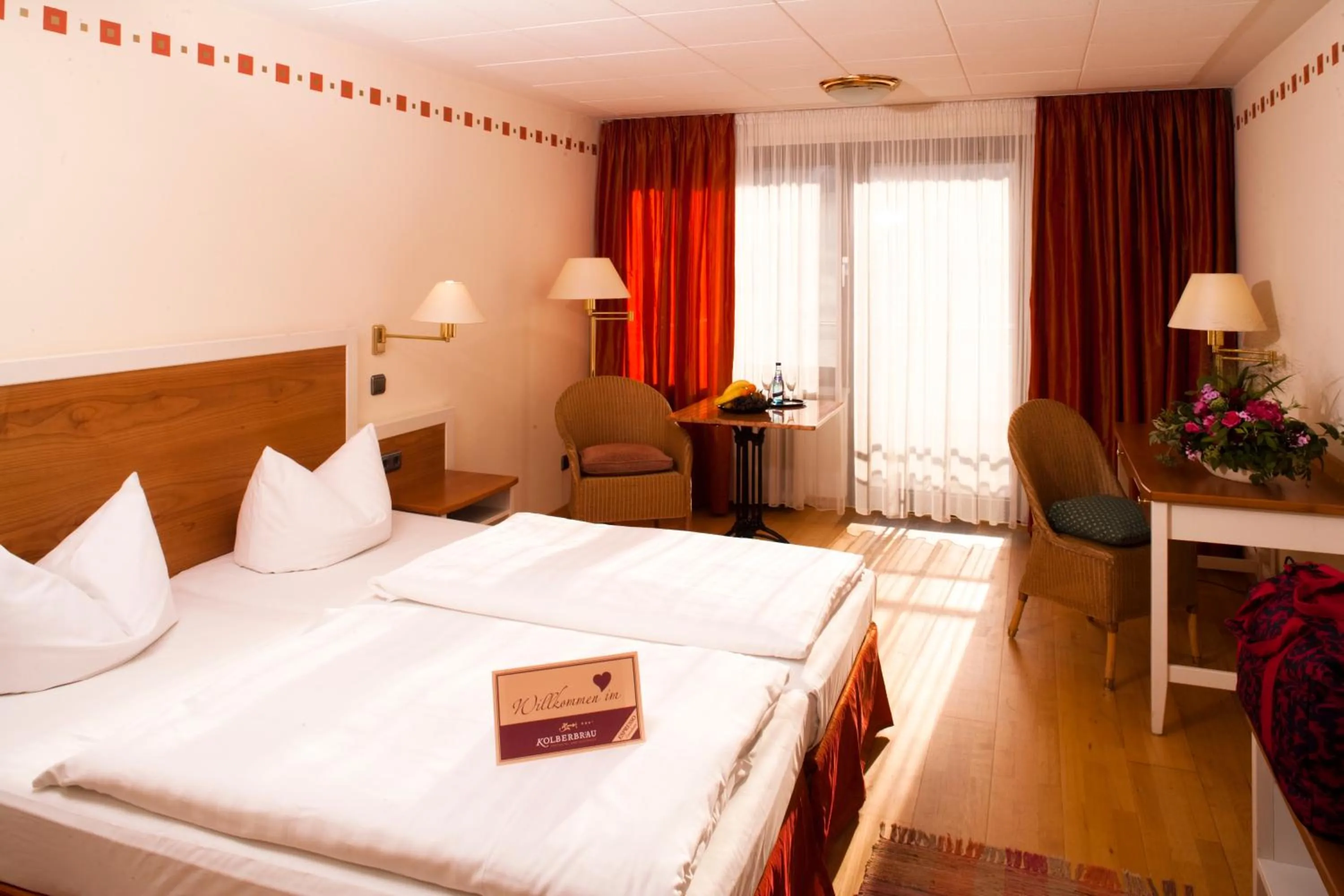 Photo of the whole room, Bed in Posthotel Kolberbräu