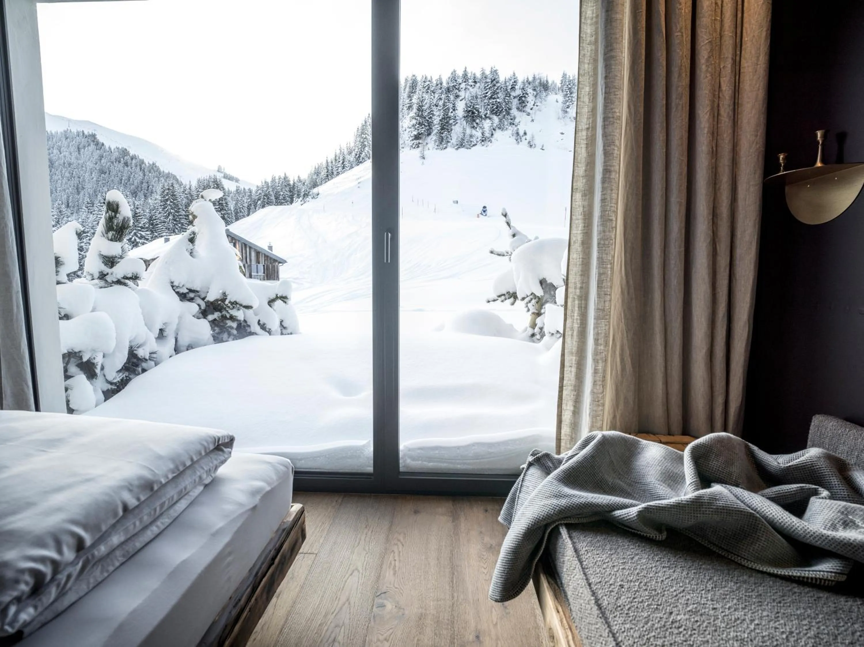 Photo of the whole room, Bed in KRAFTalm