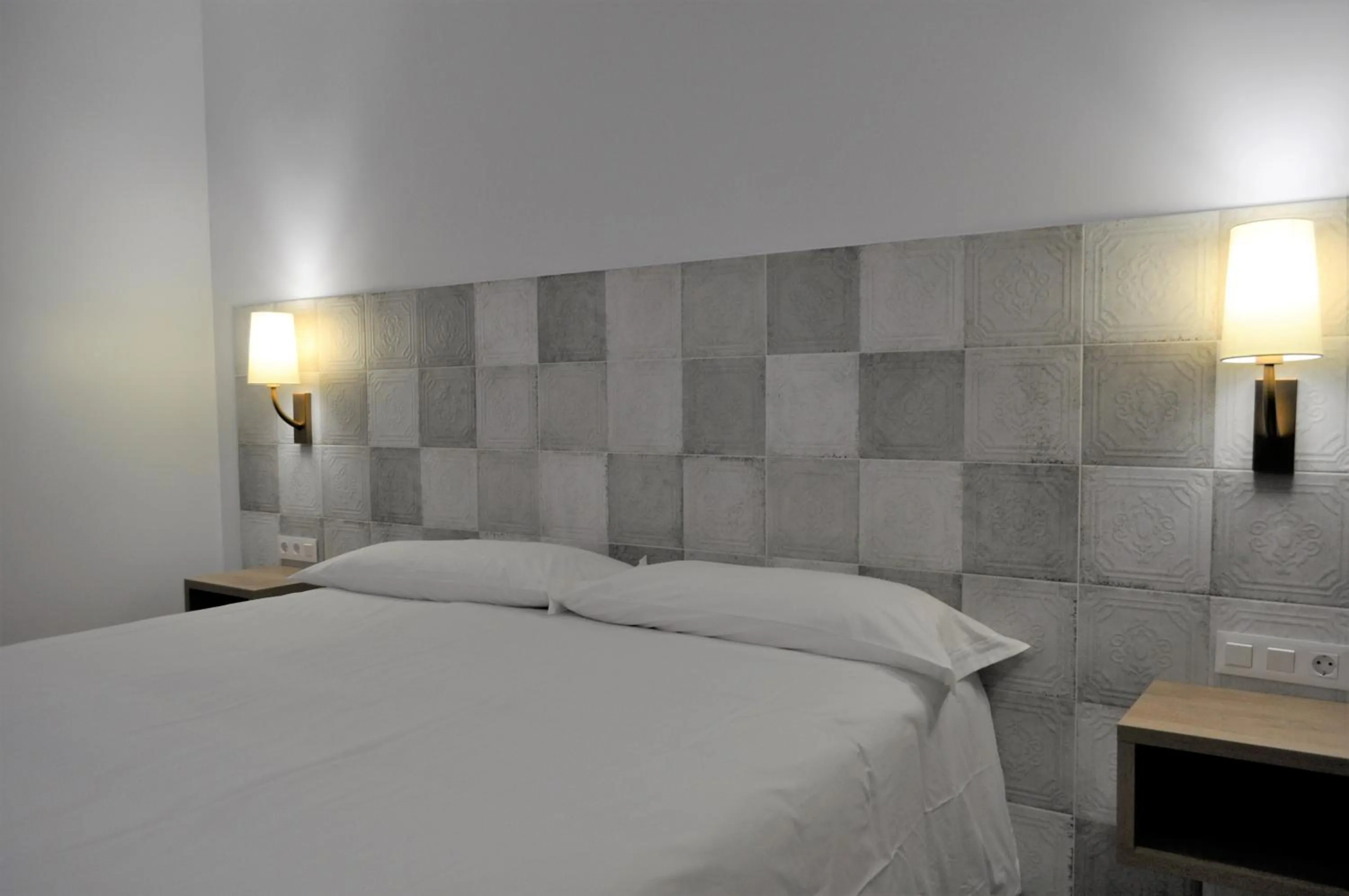 Bed in Hostal Restaurante Villa de Brihuega