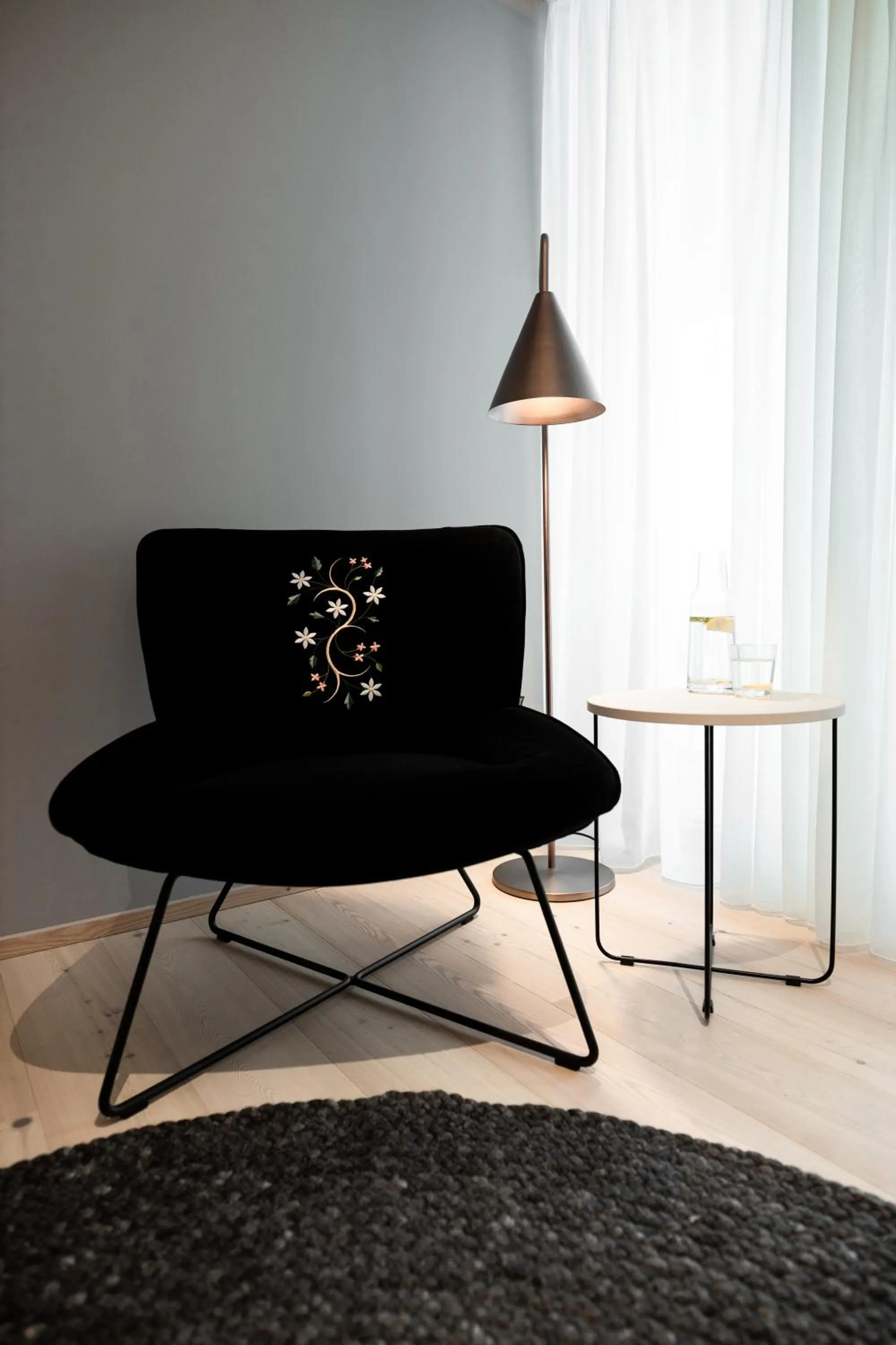 Decorative detail in Amrai Suites