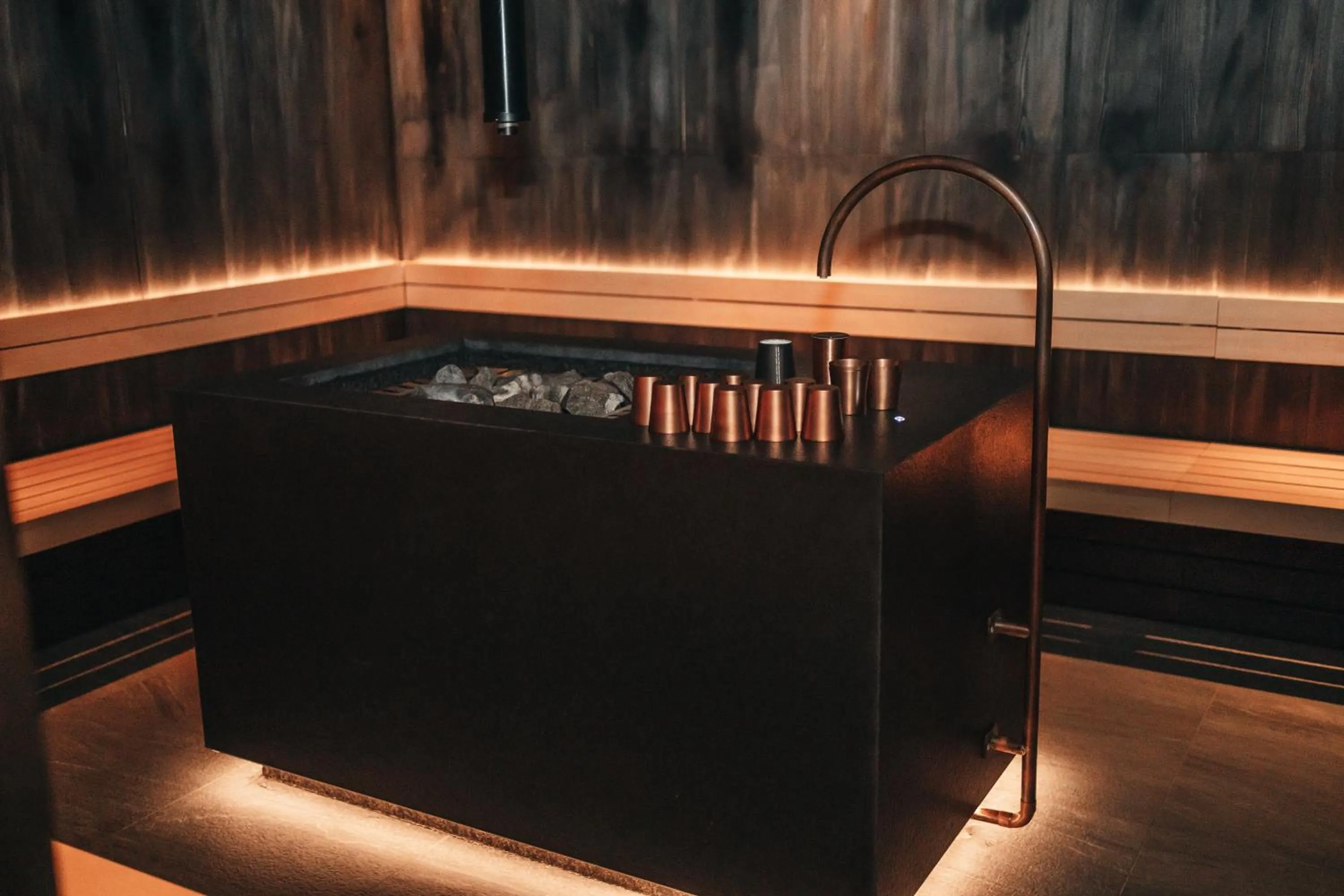 Sauna in Amrai Suites