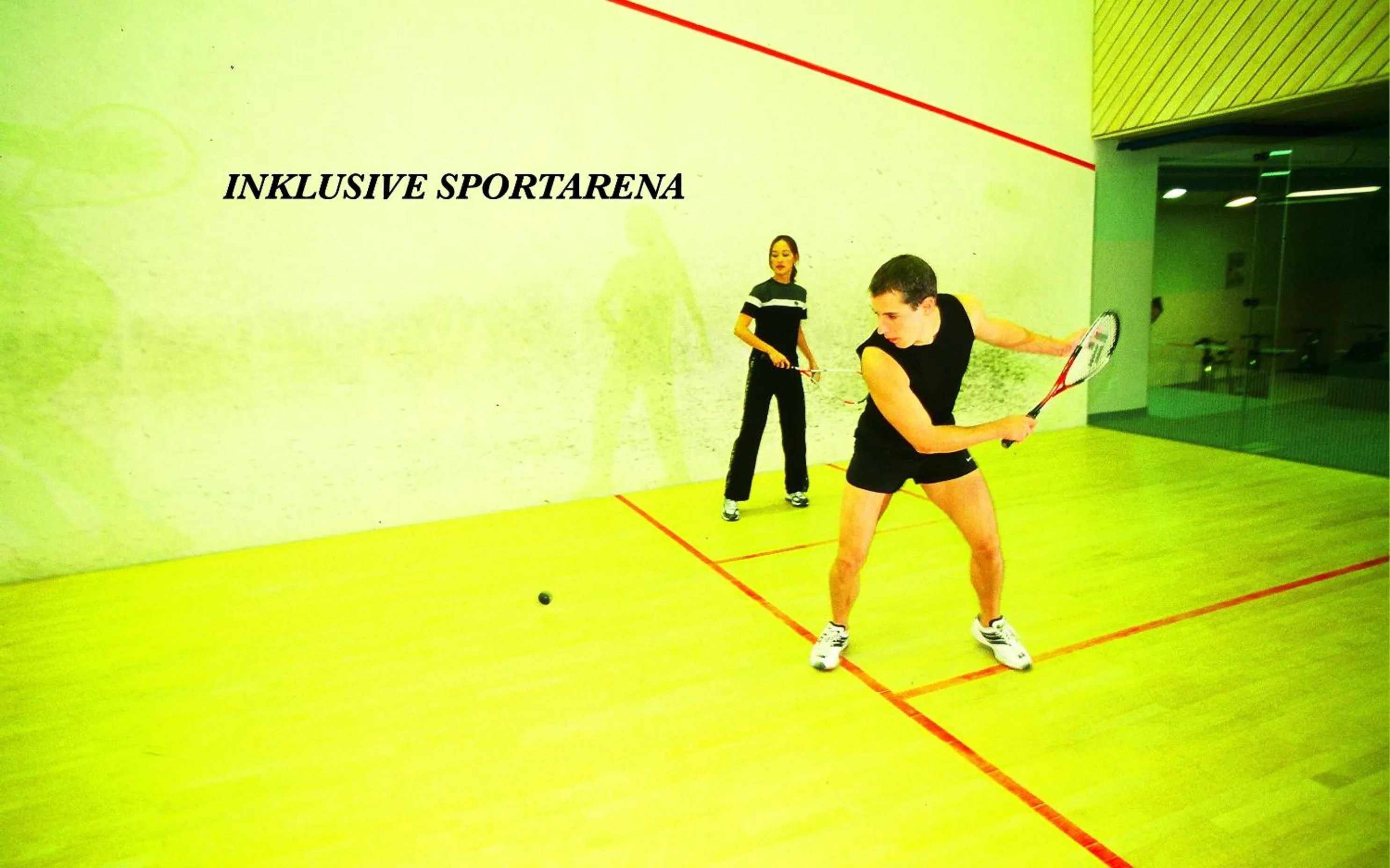 Squash in Hotel Viktoria-Leukerbad-Therme