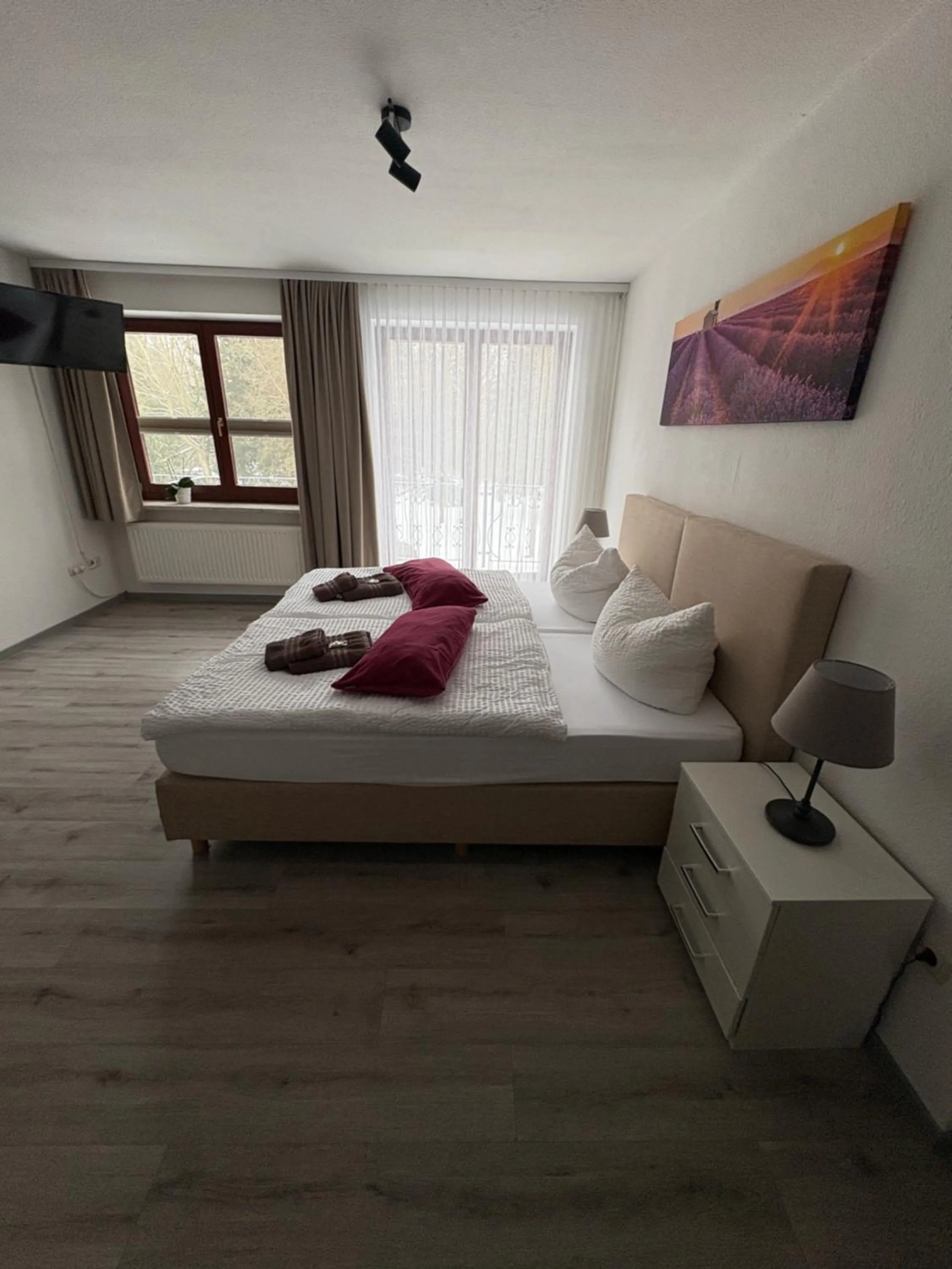 Photo of the whole room, Bed in An der Gärtnerei