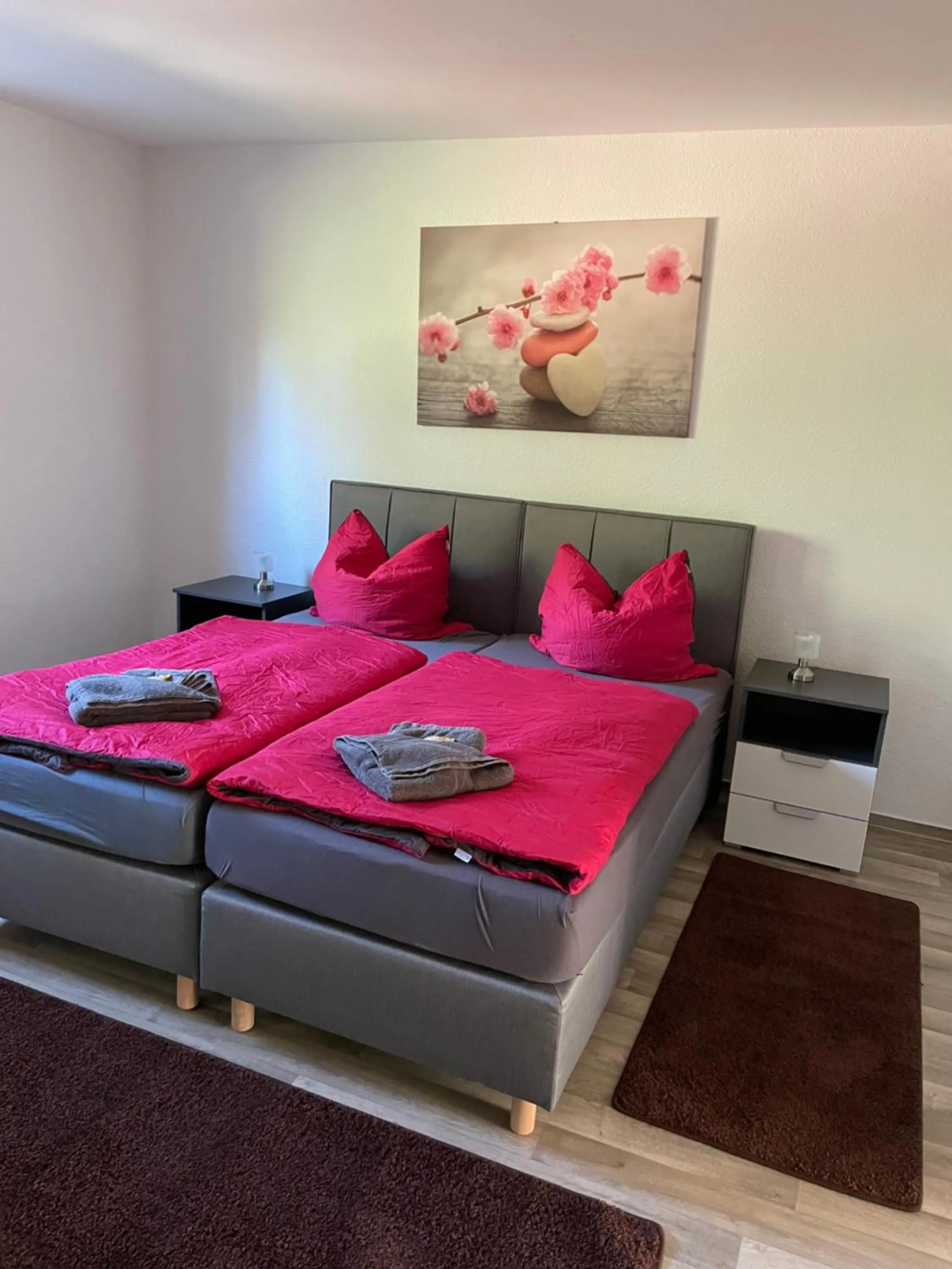 Bedroom, Bed in An der Gärtnerei