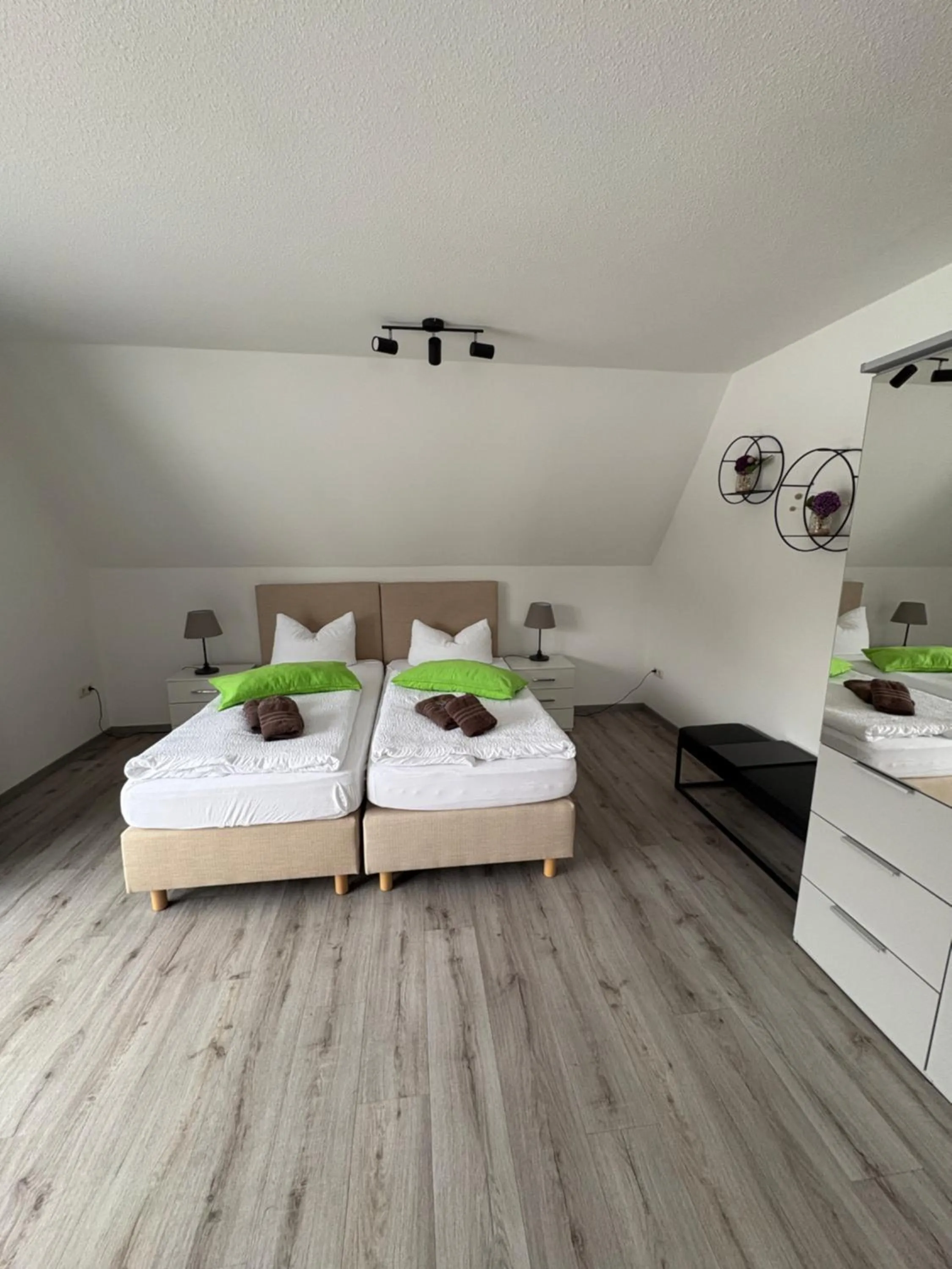 Photo of the whole room, Bed in An der Gärtnerei