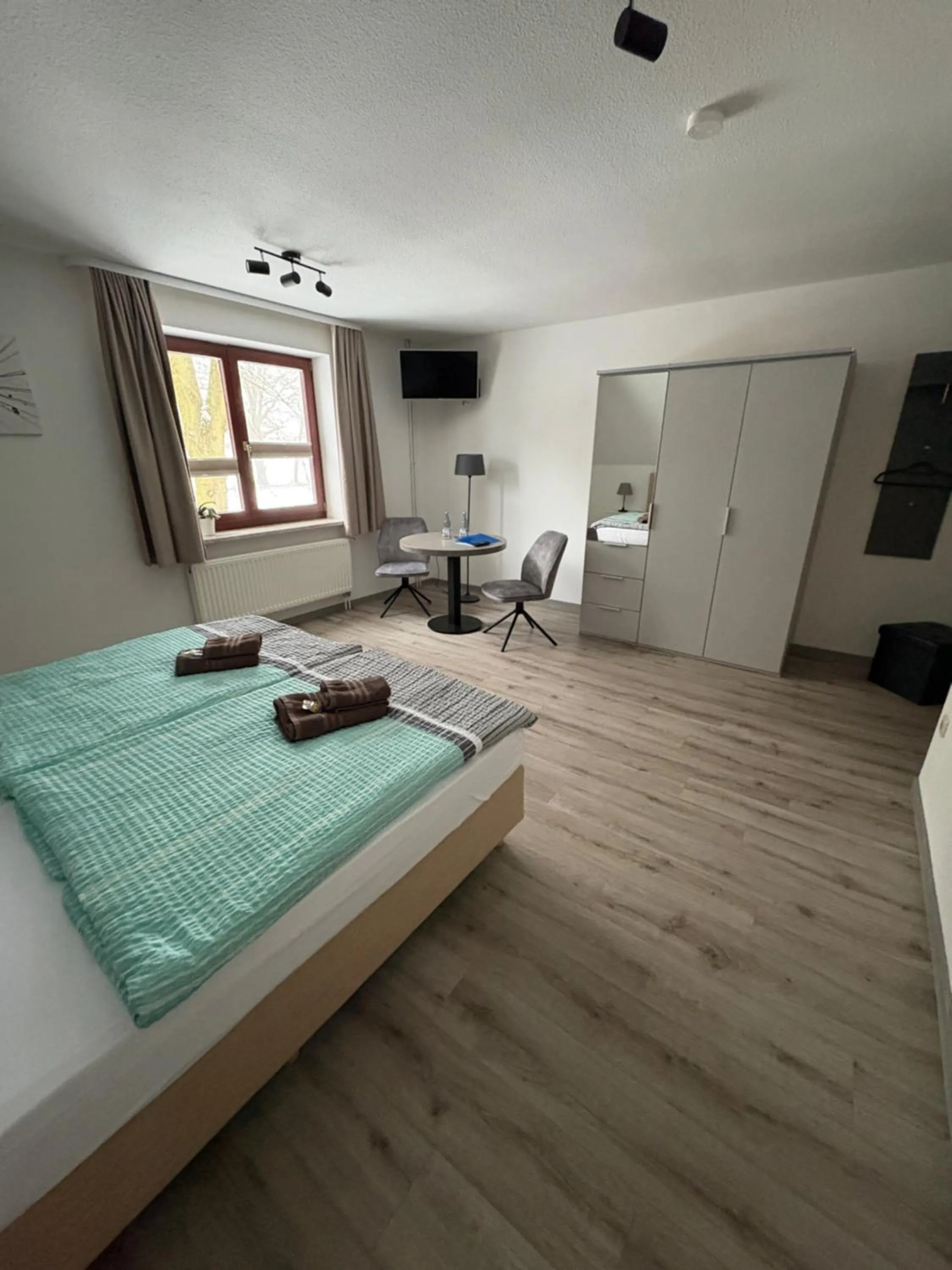 Photo of the whole room, Bed in An der Gärtnerei