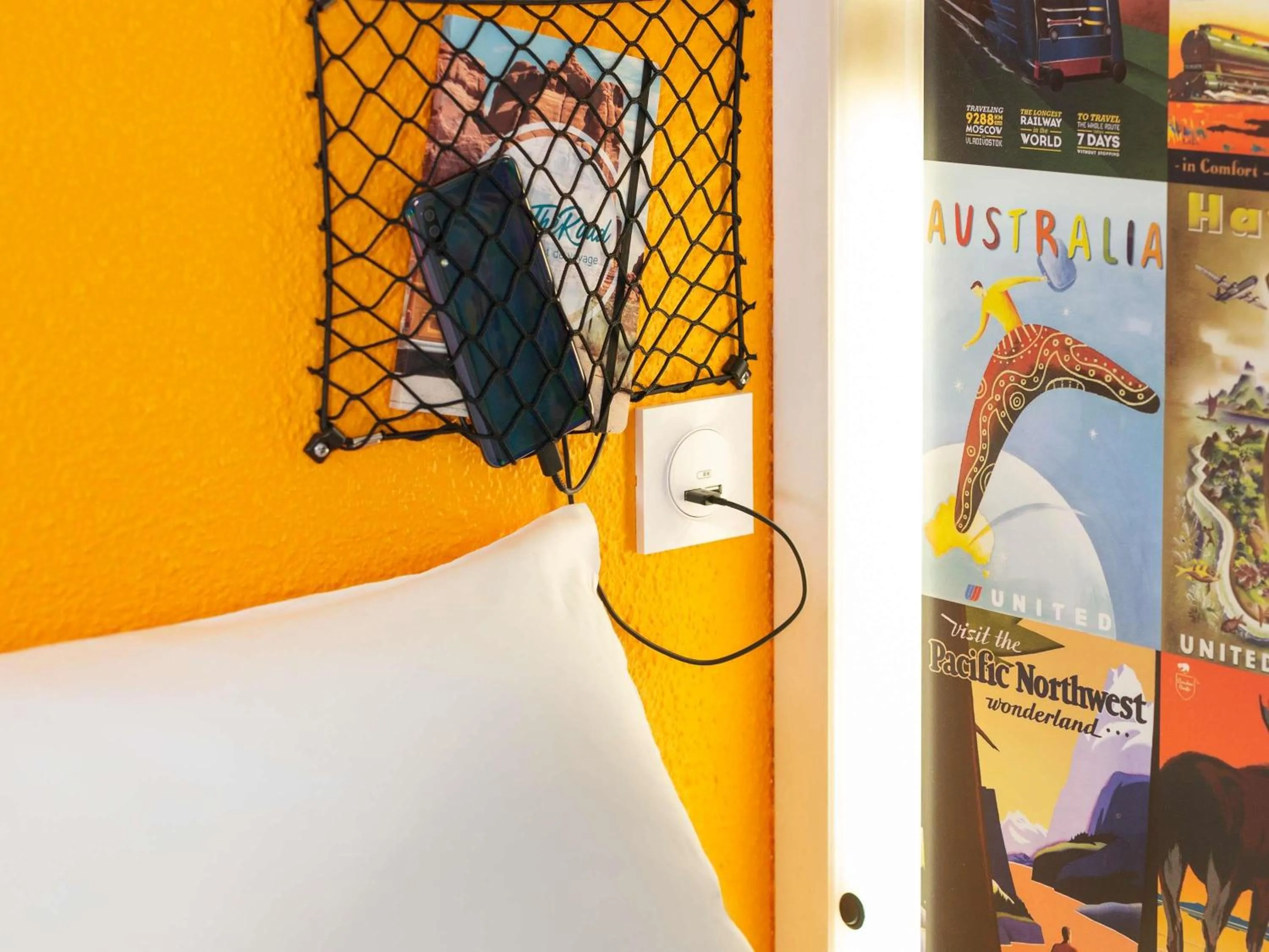 Bedroom in hotelF1 Marseille EST