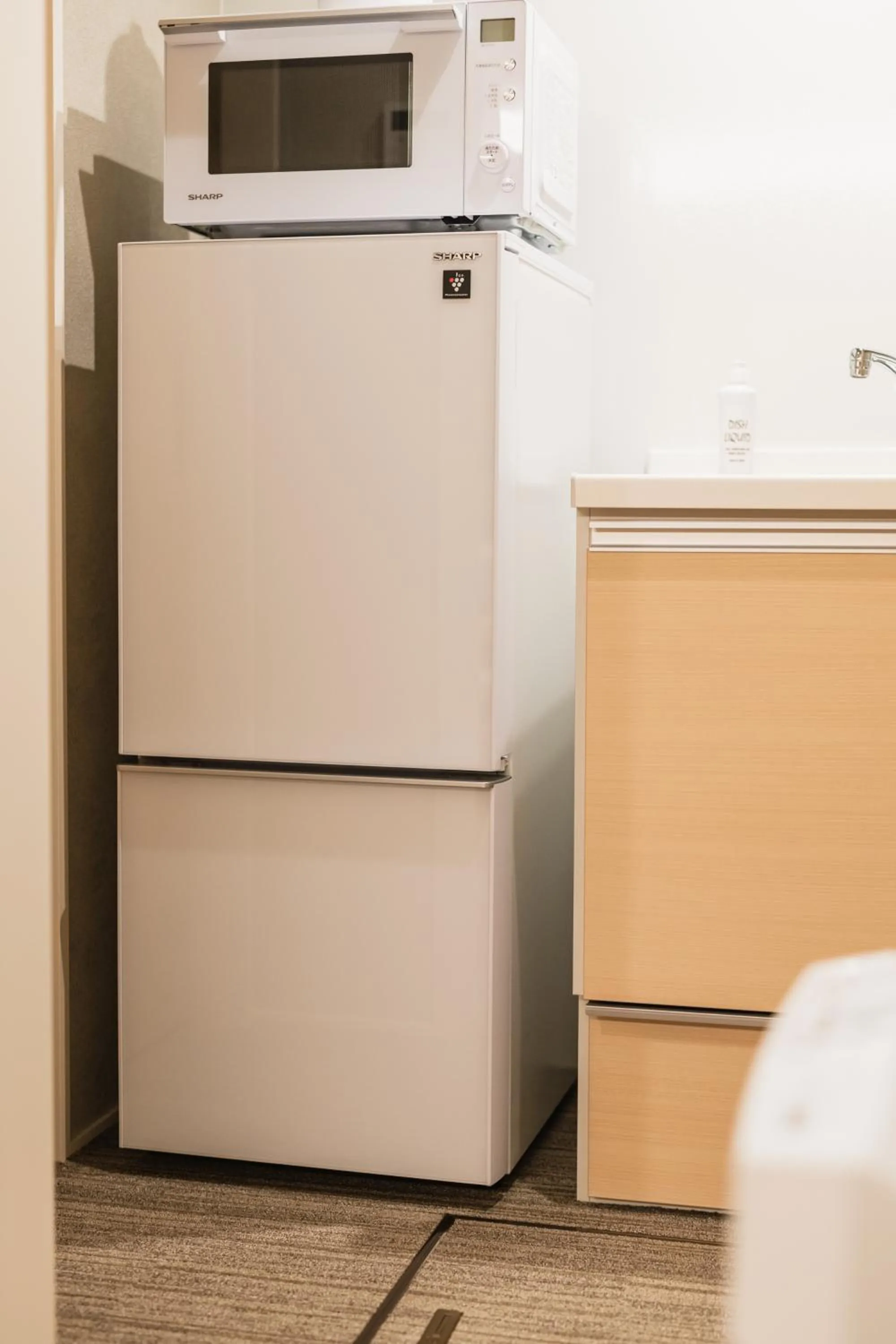 Kitchen or kitchenette in GRAND BASE Hakata Station