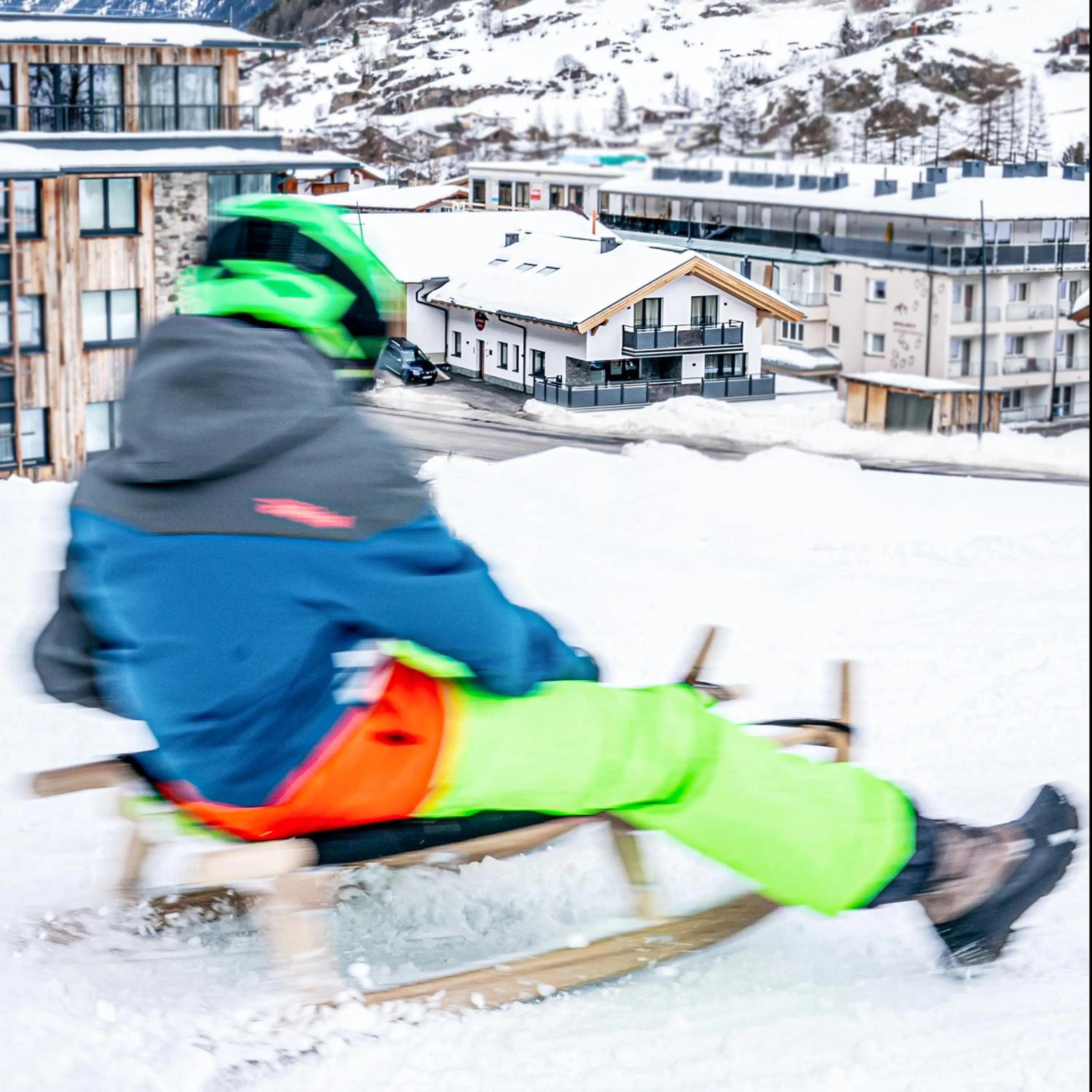 Winter in Bauernhaus Martinus