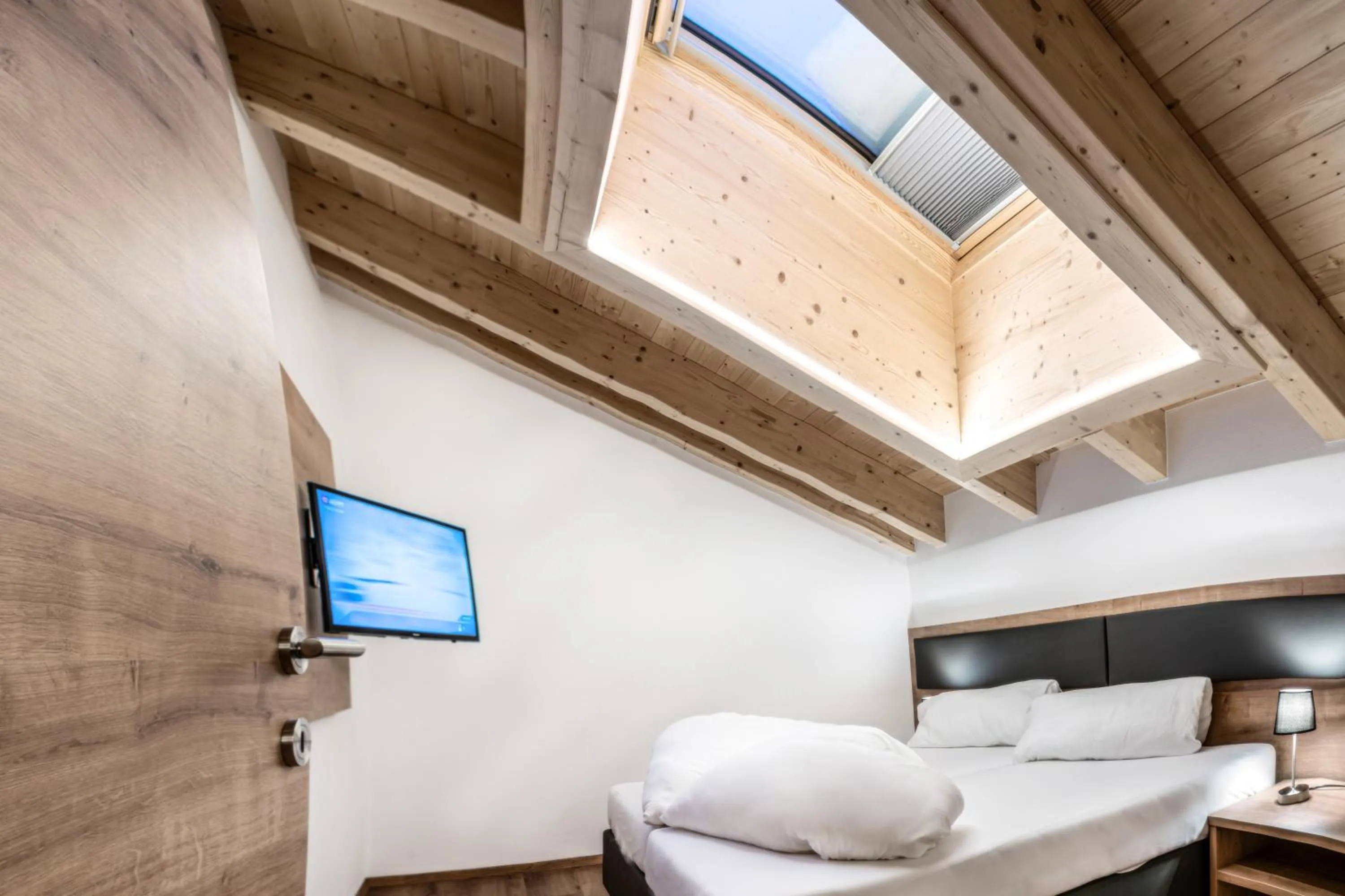 Night, Bed in Bauernhaus Martinus