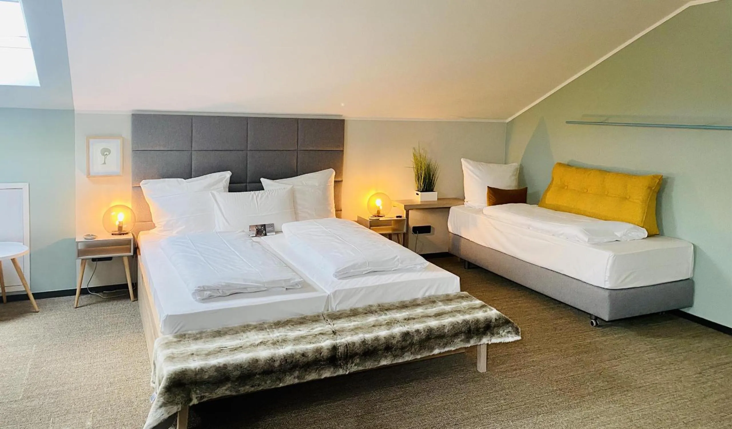 Bedroom, Bed in Designhotel Whitman