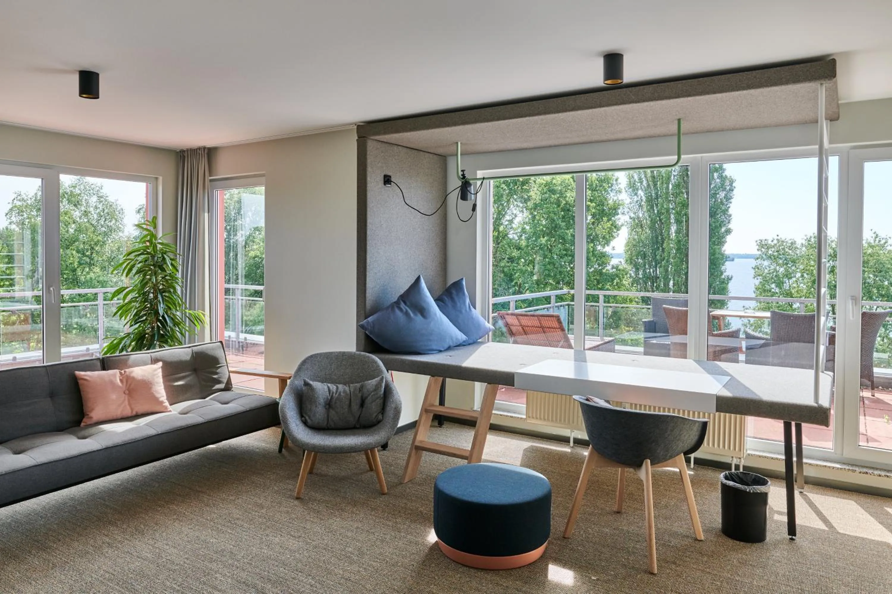 Living room in Designhotel Whitman