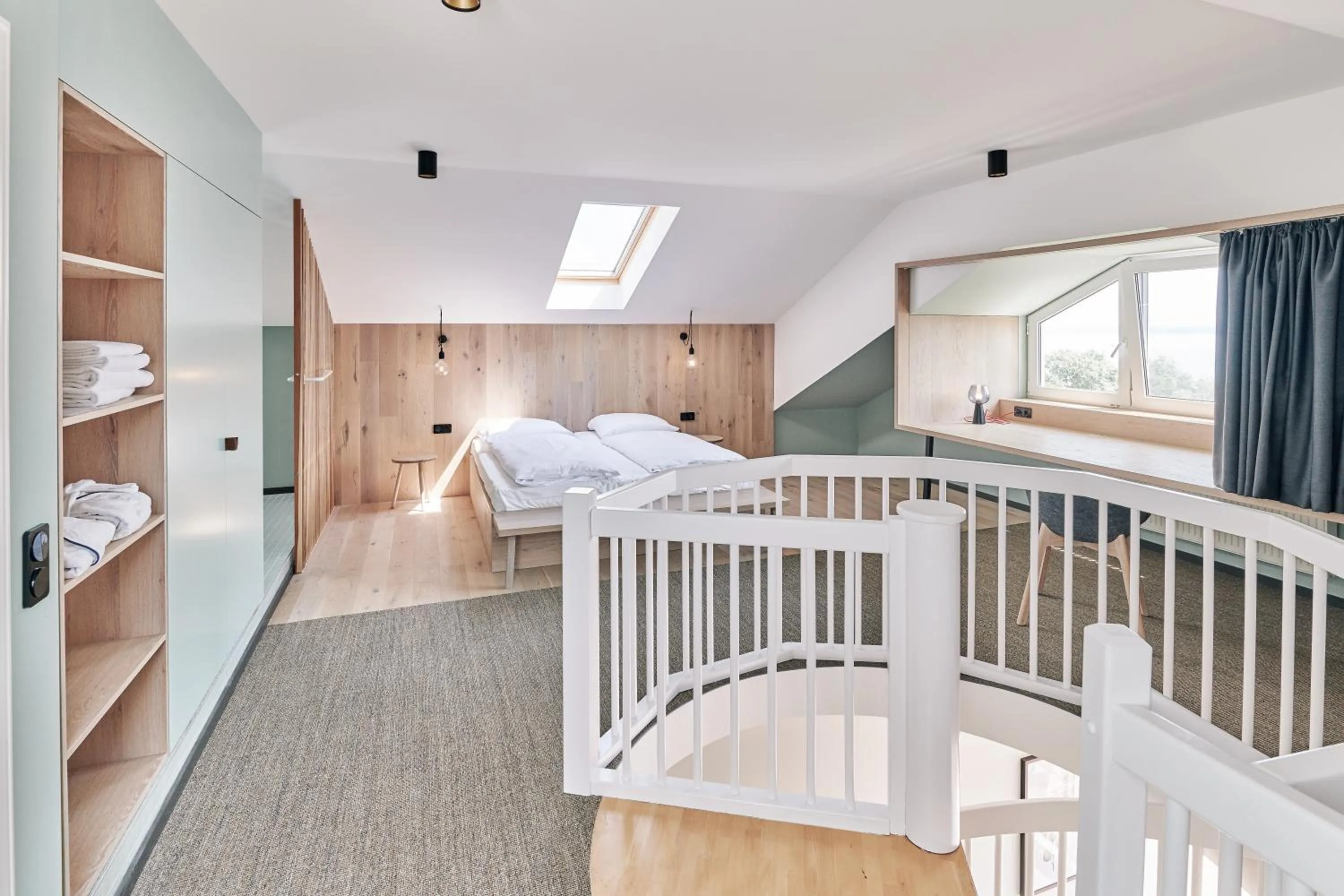 On site, Bed in Designhotel Whitman