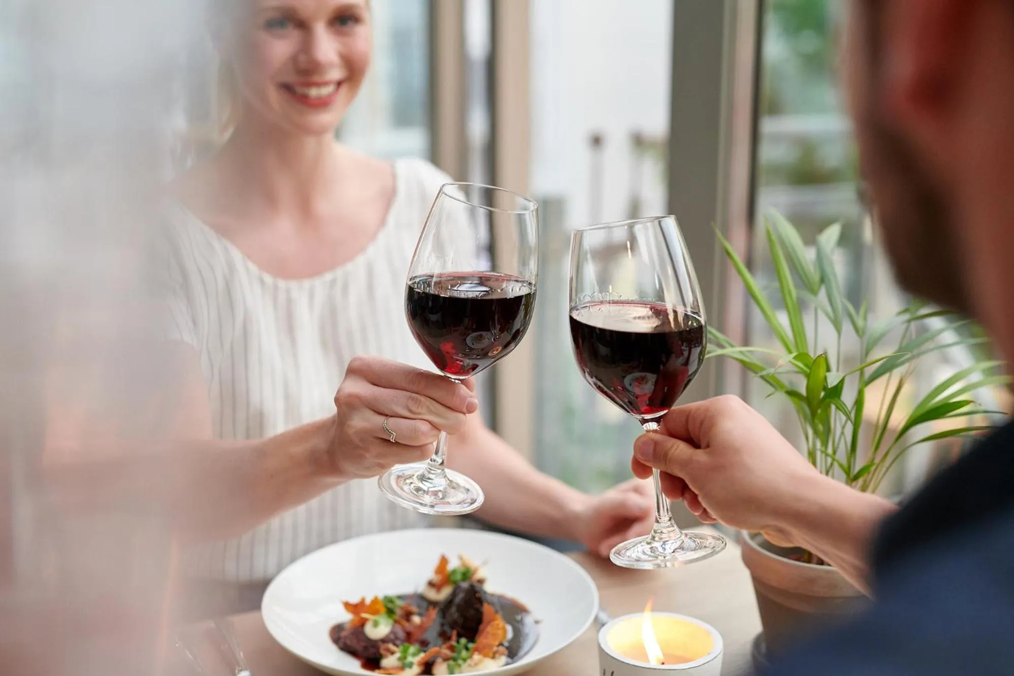 Food and drinks in Designhotel Whitman