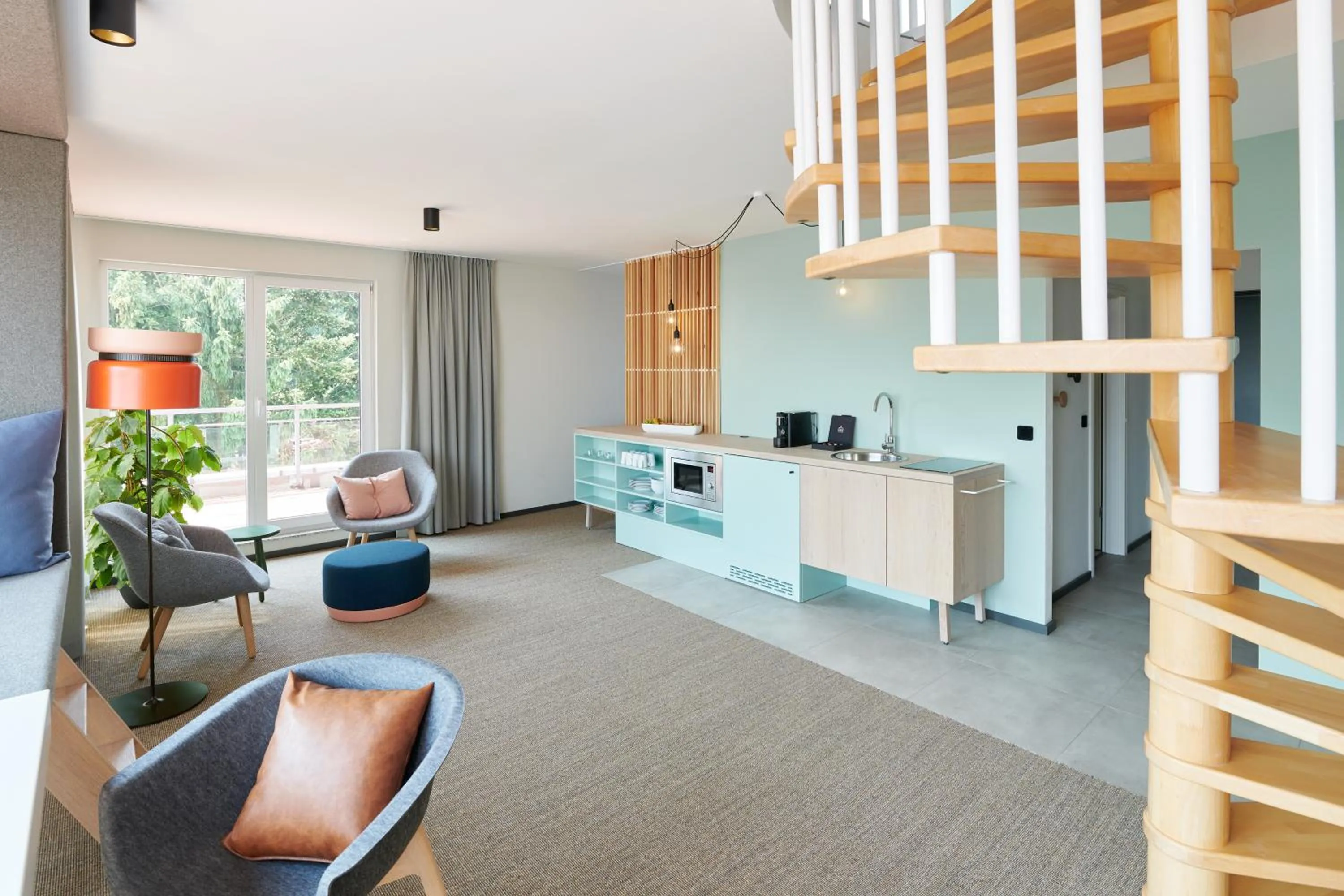 Photo of the whole room in Designhotel Whitman