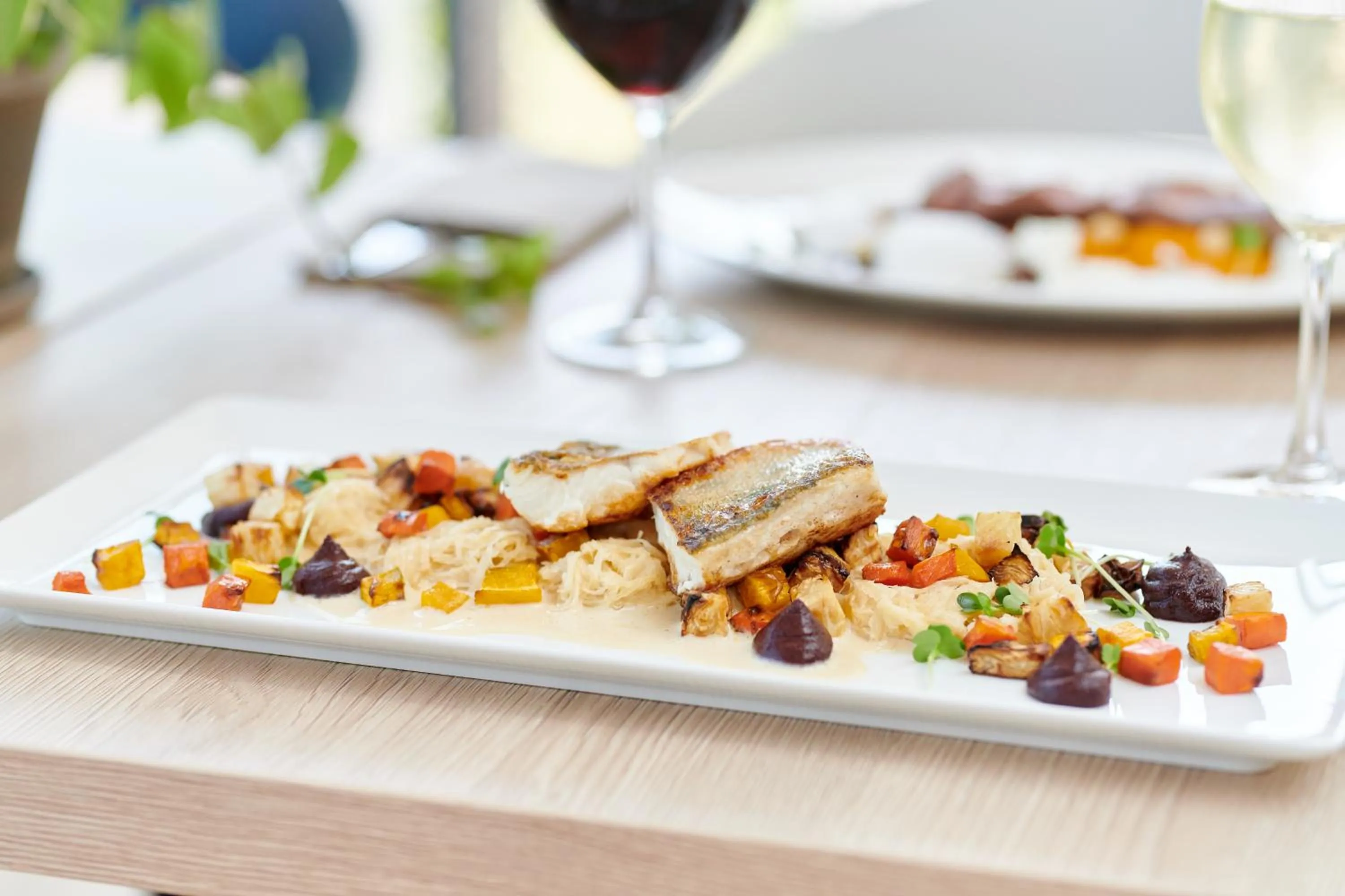 Food close-up in Designhotel Whitman