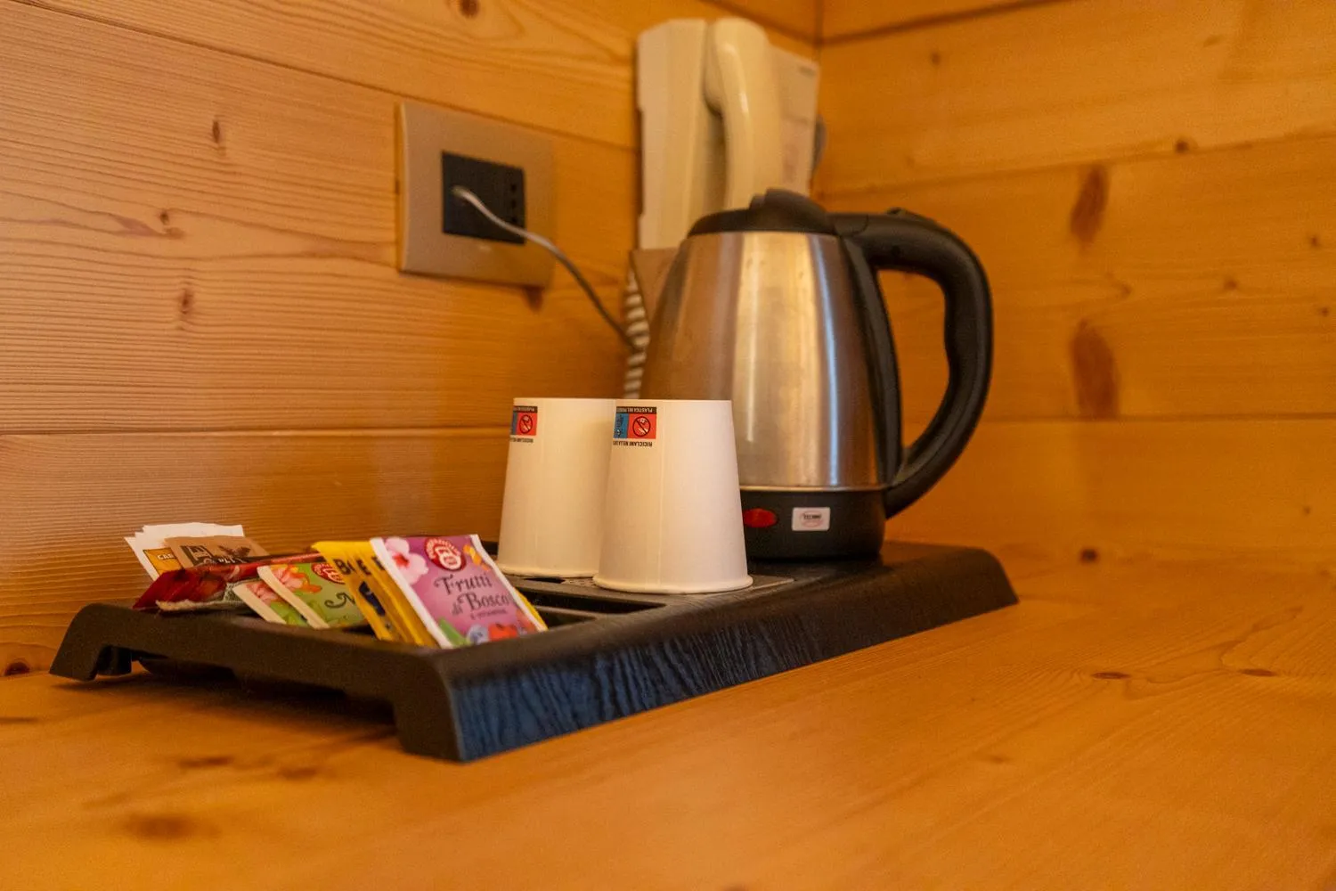 Coffee/tea facilities in Hotel Serena - Tre Cime Views