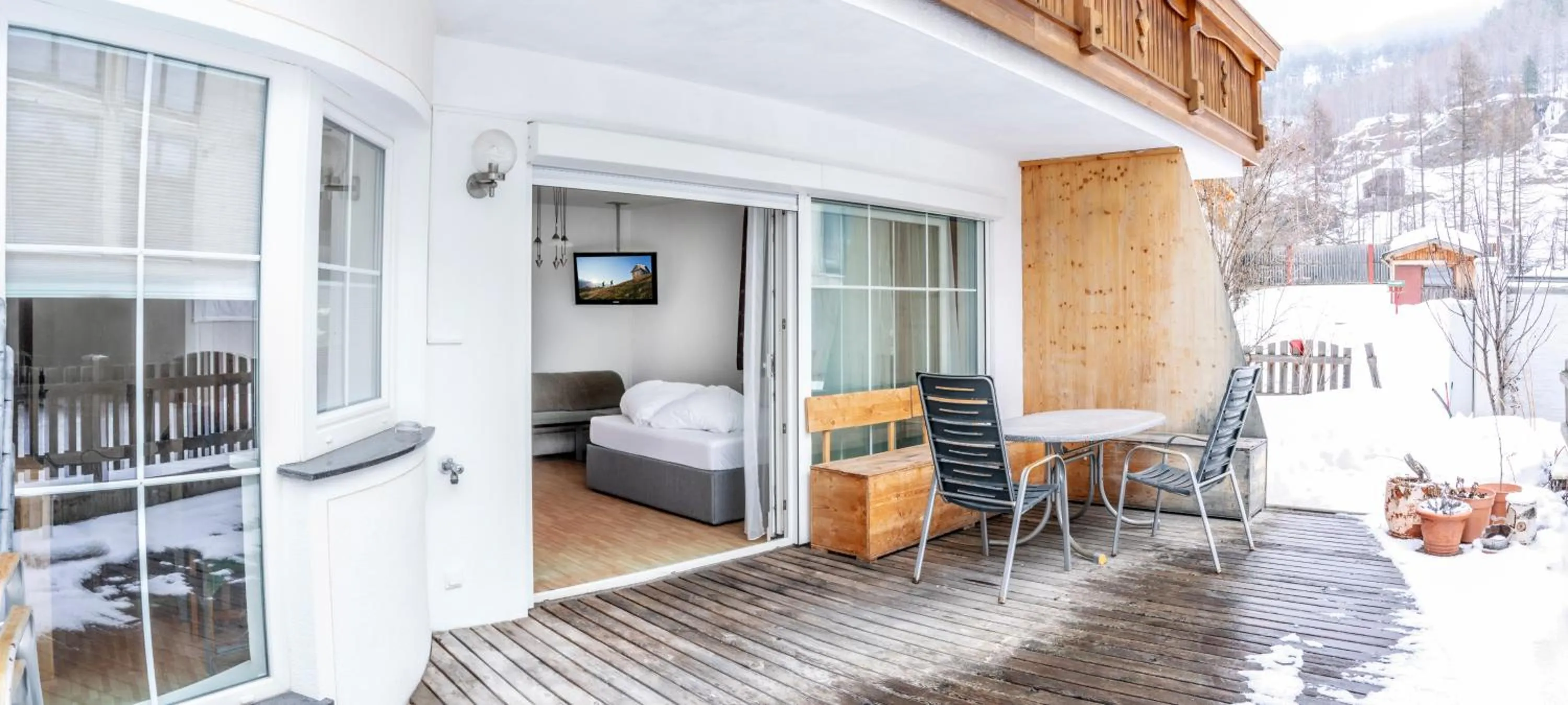 Balcony/Terrace in Landhaus Martinus