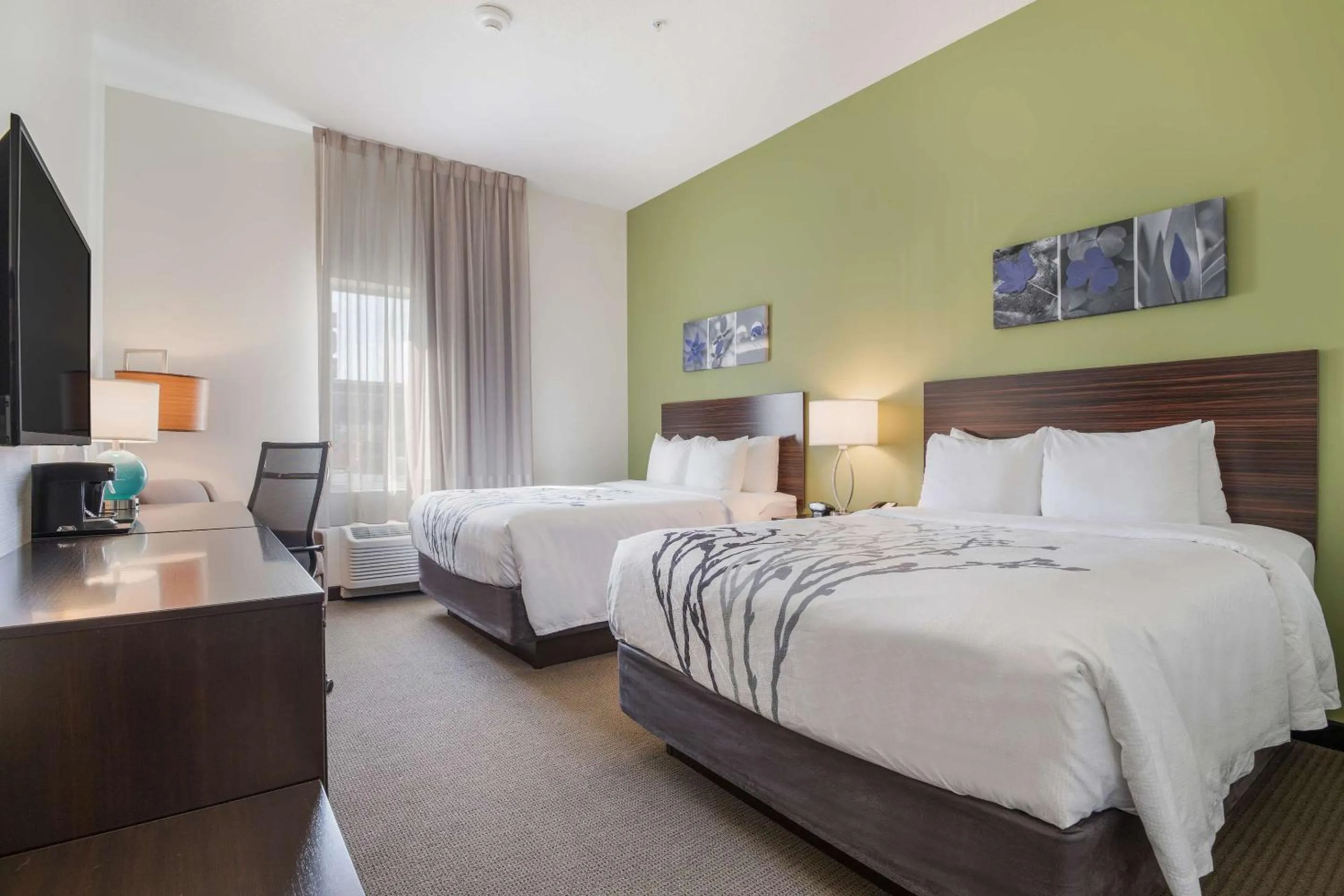 Bedroom, Bed in Sleep Inn & Suites Park City-Wichita North