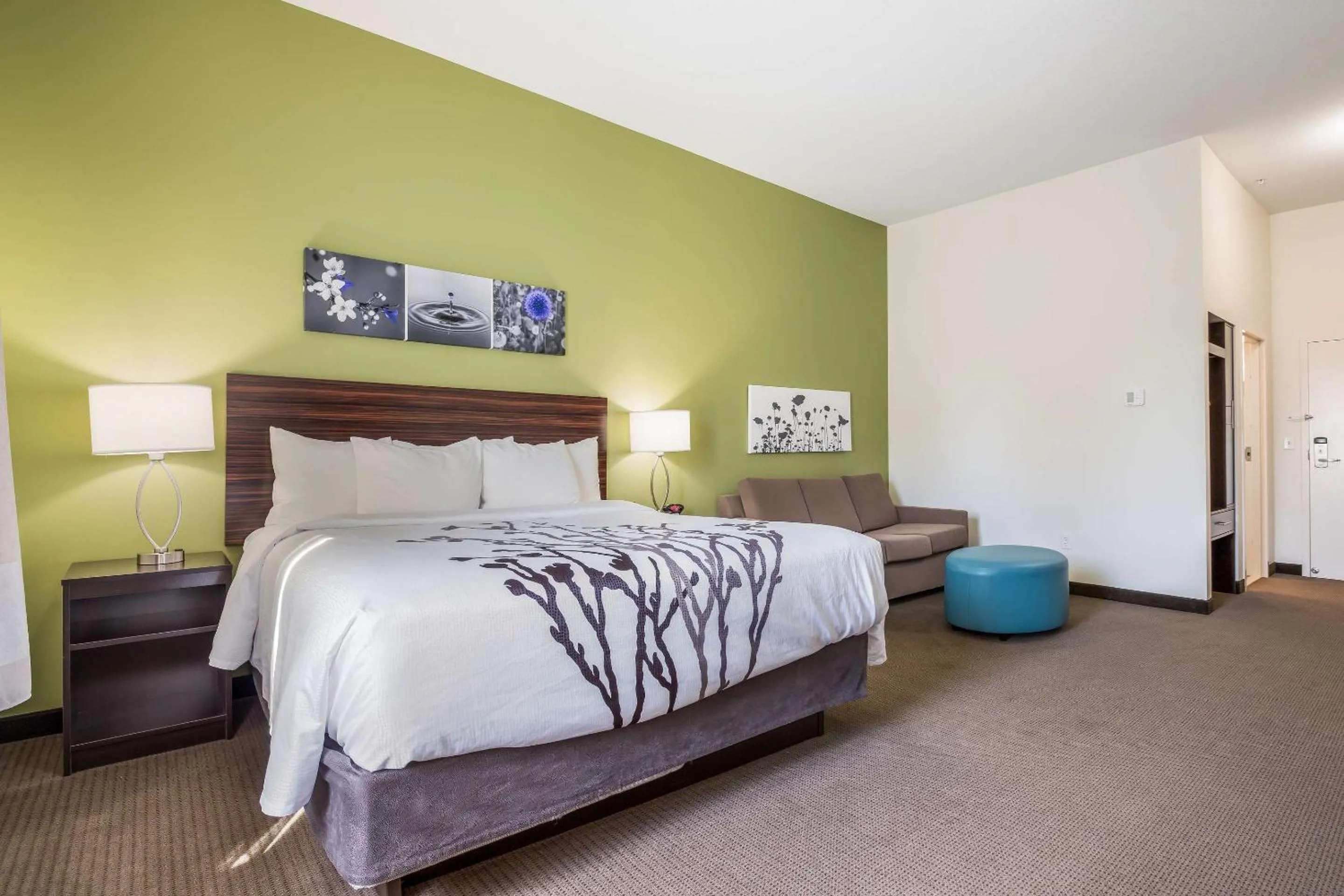 Bedroom, Bed in Sleep Inn & Suites Park City-Wichita North