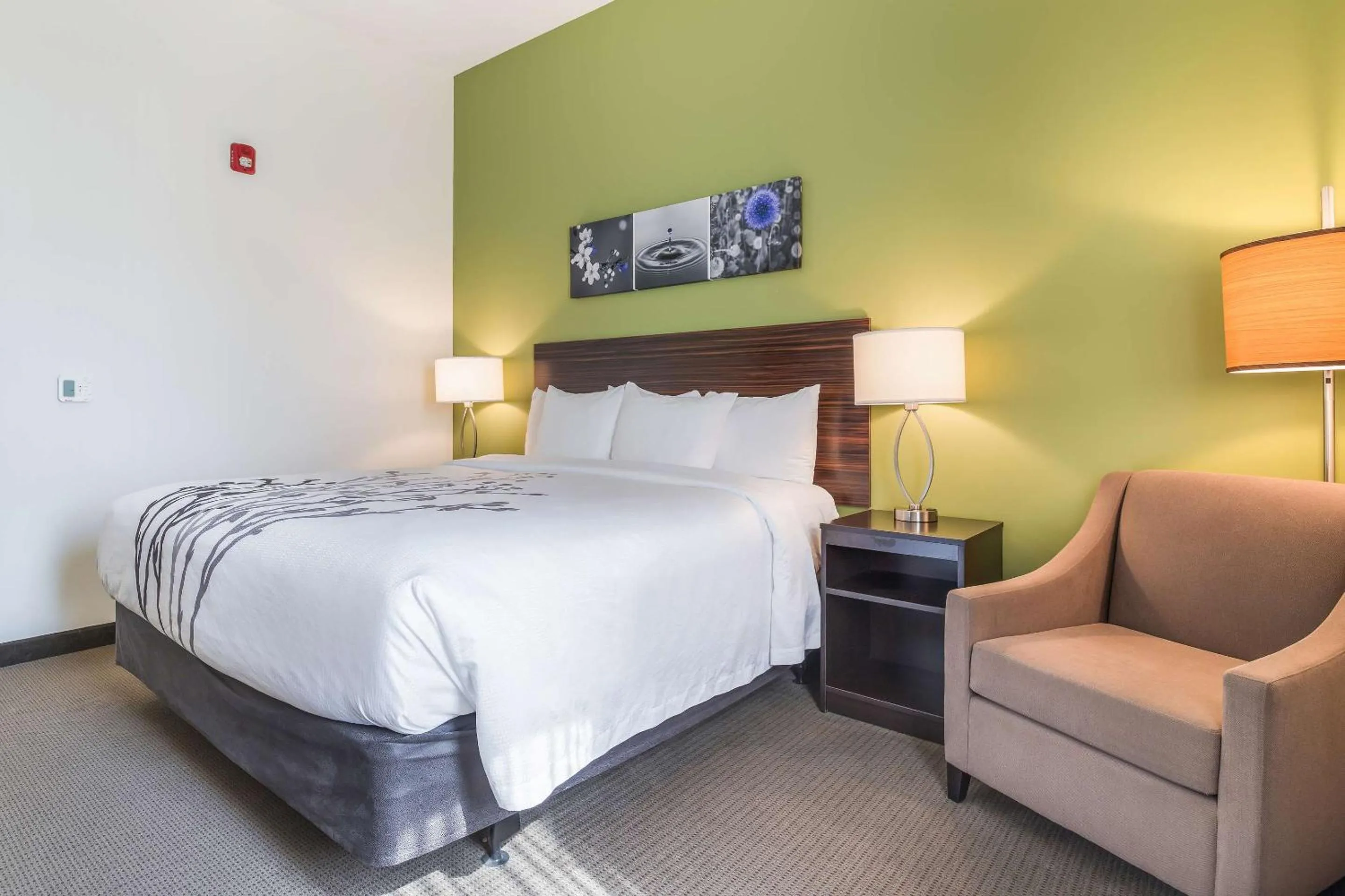 Bedroom, Bed in Sleep Inn & Suites Park City-Wichita North