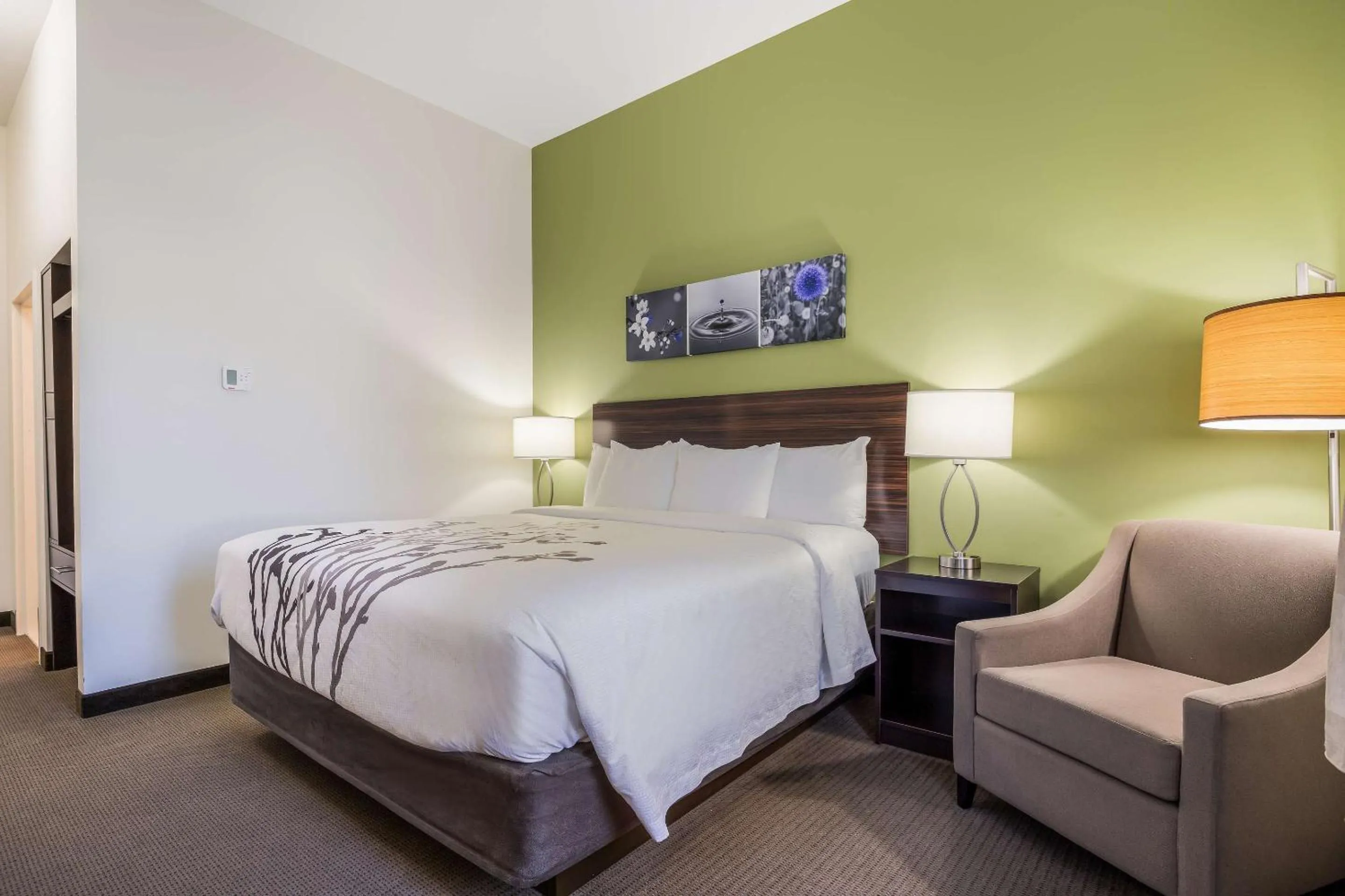 Bedroom, Bed in Sleep Inn & Suites Park City-Wichita North