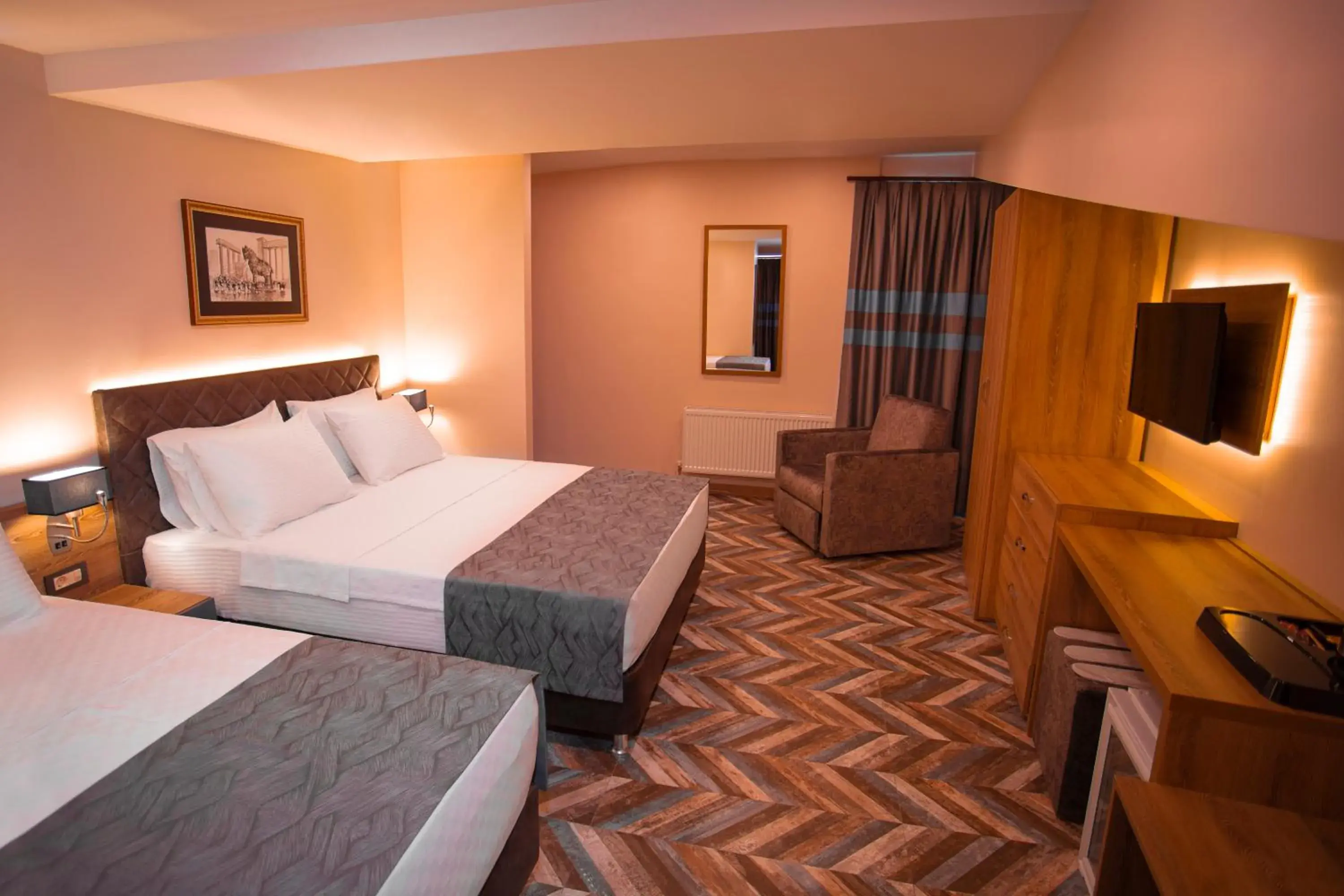 Triple Room with Terrace - single occupancy in Hotel Kale 17 Triple Room with Terrace - single occupancy in Hotel Kale 17