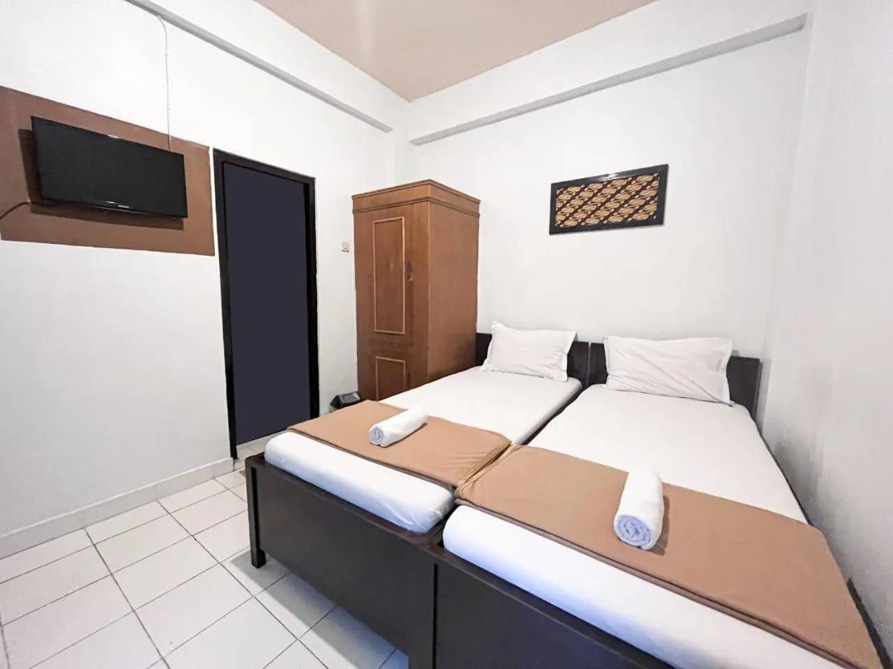 Bedroom in Indonesia Hotel Malioboro