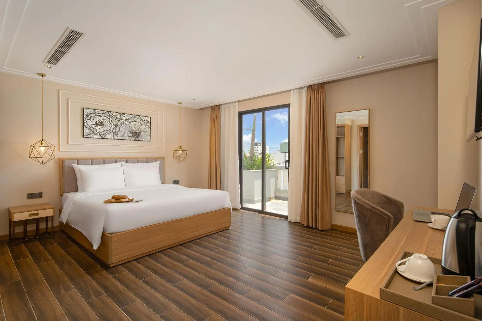 Photo of the whole room, Bed in Adela Boutique Hotel - Infinity Pool