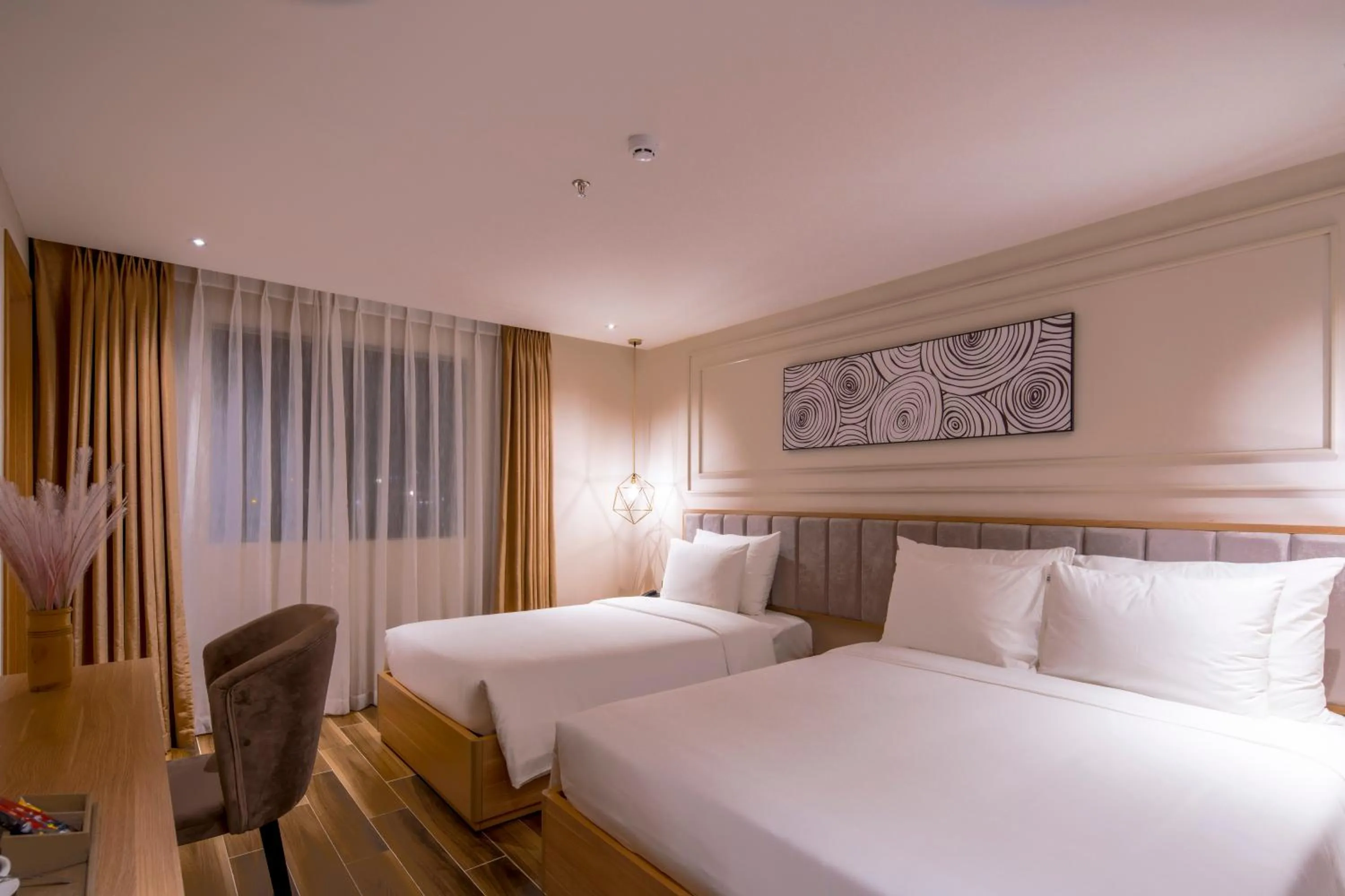 Bed in Adela Boutique Hotel - Infinity Pool