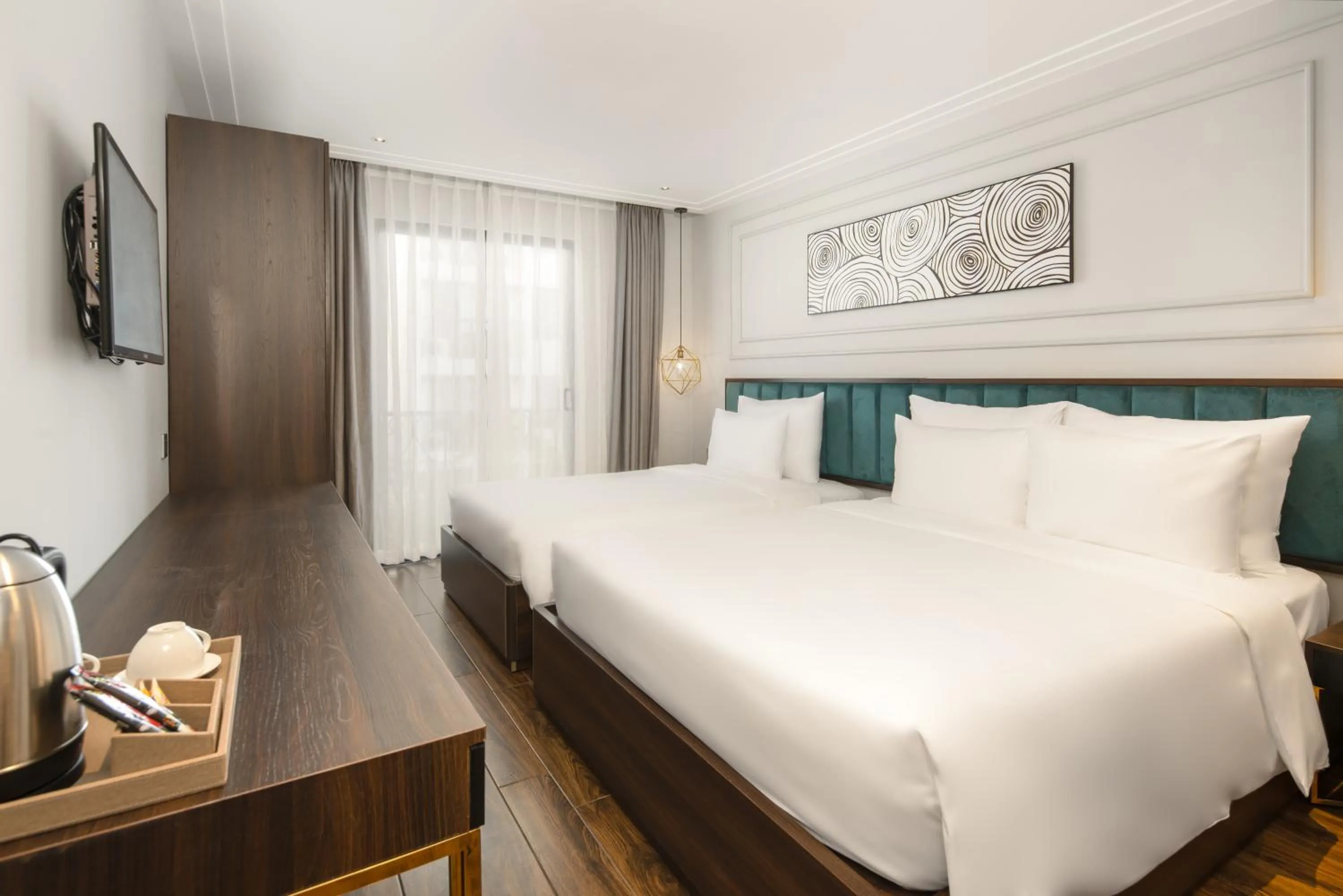 Bed in Adela Boutique Hotel - Infinity Pool