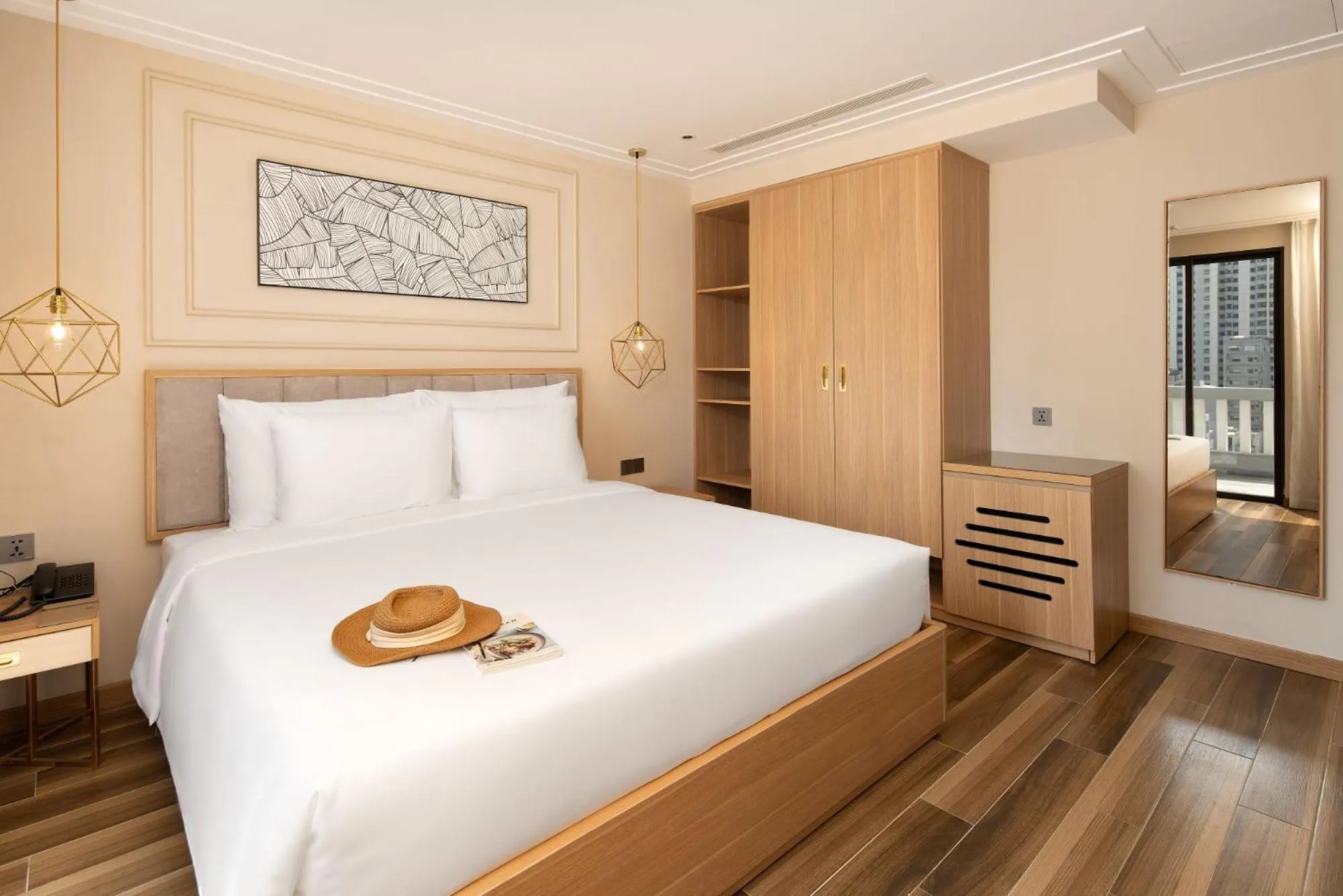 Bed in Adela Boutique Hotel - Infinity Pool